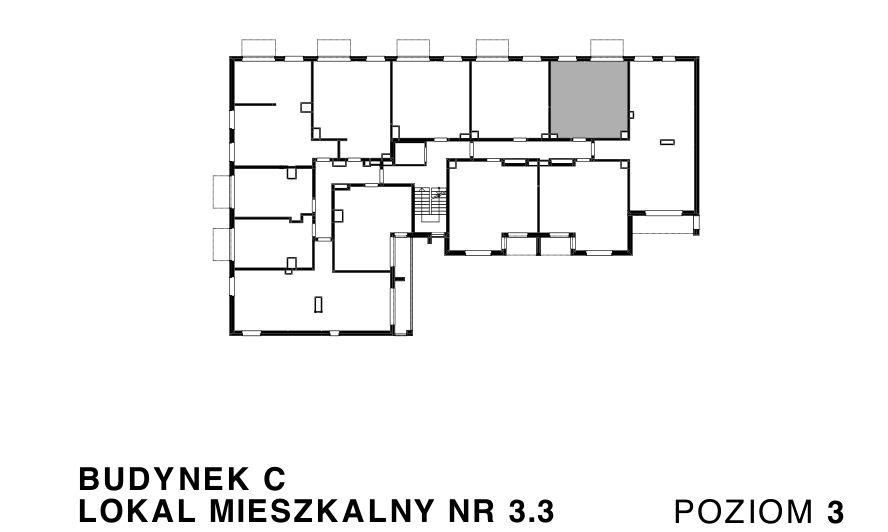 Spot Apartamenty – inwestycja Moderna Holding - lokal C – C.3.3