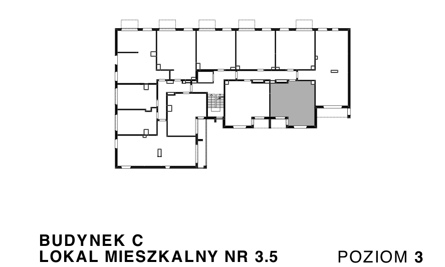 Spot Apartamenty – inwestycja Moderna Holding - lokal C – C.3.5