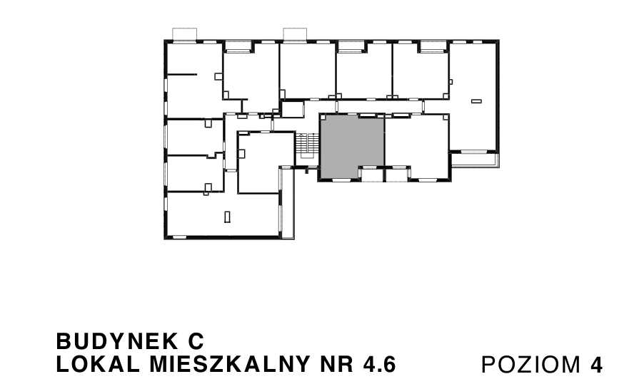 Spot Apartamenty – inwestycja Moderna Holding - lokal C – C.4.6