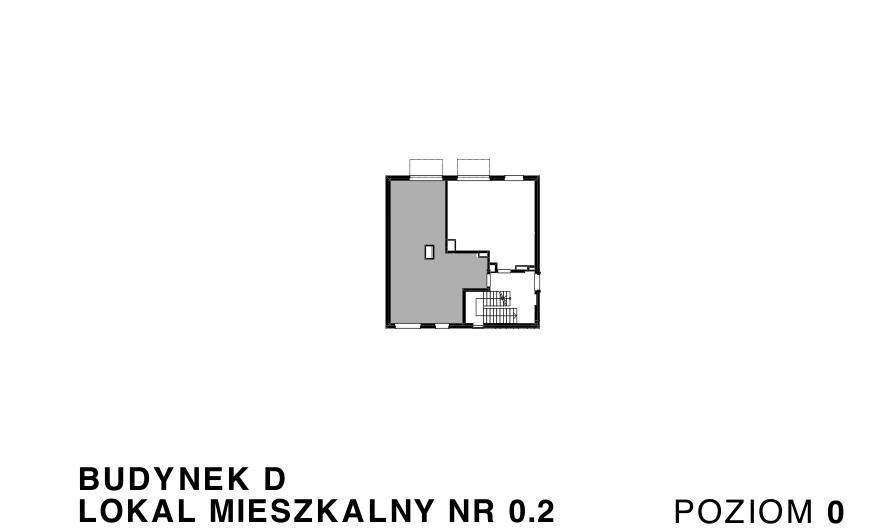 Spot Apartamenty – inwestycja Moderna Holding - lokal D – D.0.2