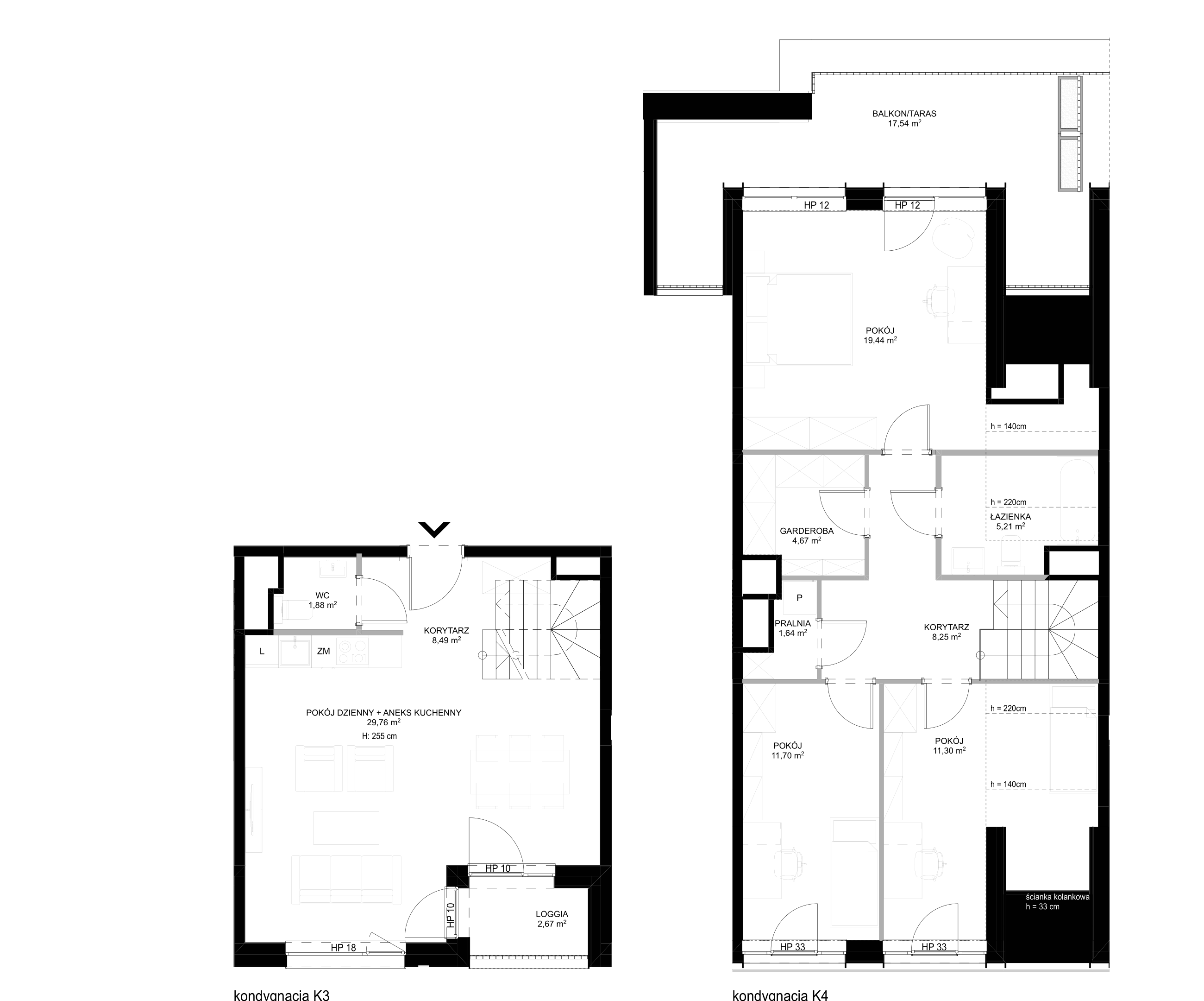 Spot Apartamenty – inwestycja Moderna Holding - lokal B – B.3.4