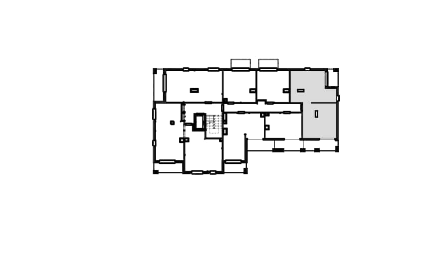 Apartamenty SCALA w Śródmieściu Gdańska - lokal E – E-28 (E)