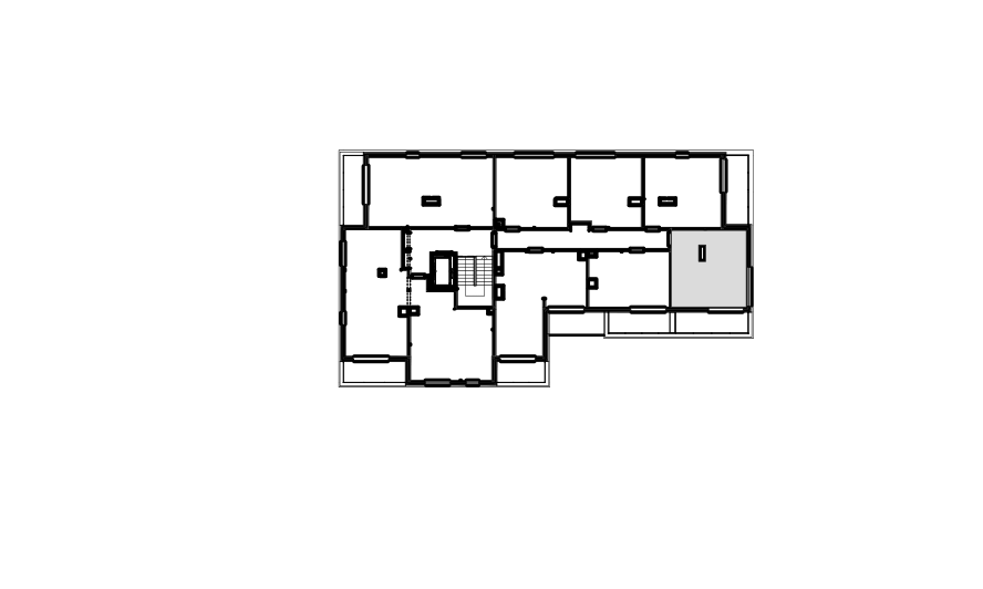 Apartamenty SCALA w Śródmieściu Gdańska - lokal E – E-43 (N)