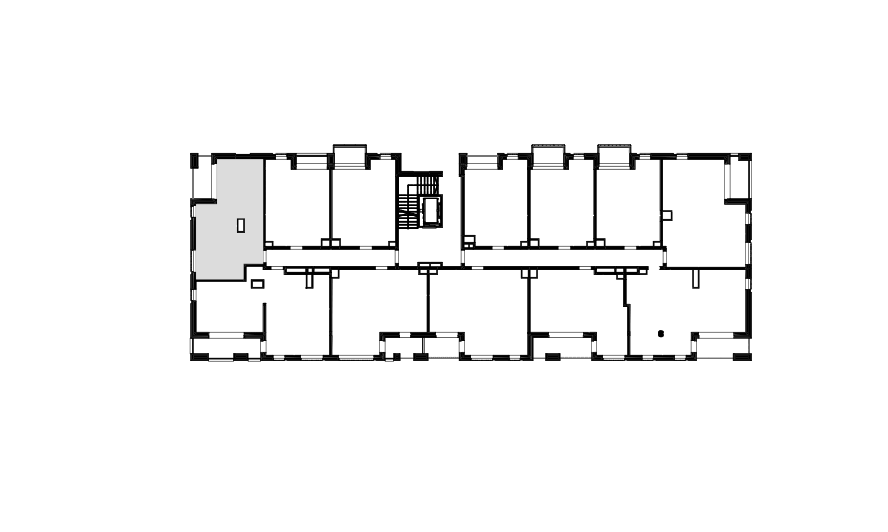 Apartamenty SCALA w Śródmieściu Gdańska - lokal H – H-60 (N)