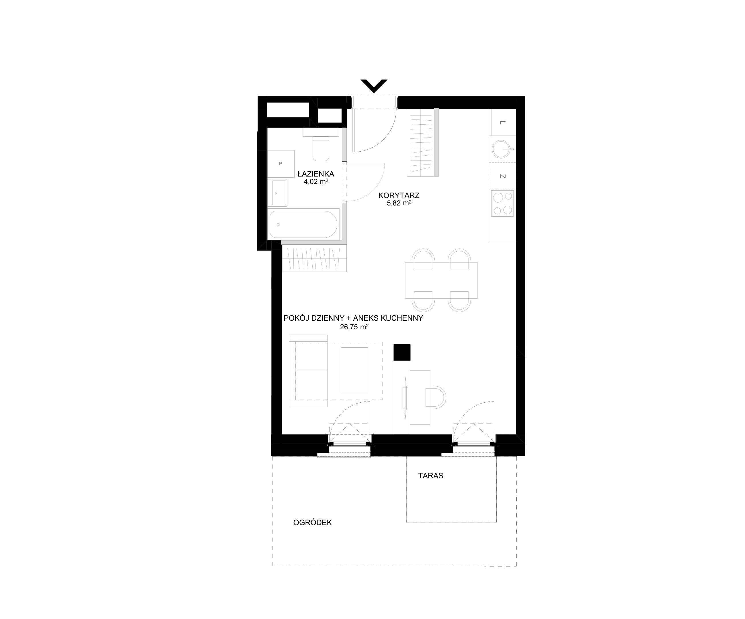 Apartamenty SCALA w Śródmieściu Gdańska - lokal G – G-6 (C)