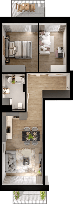 Nova Viva Garden – inwestycja Victoria Dom - lokal 54, budynek A