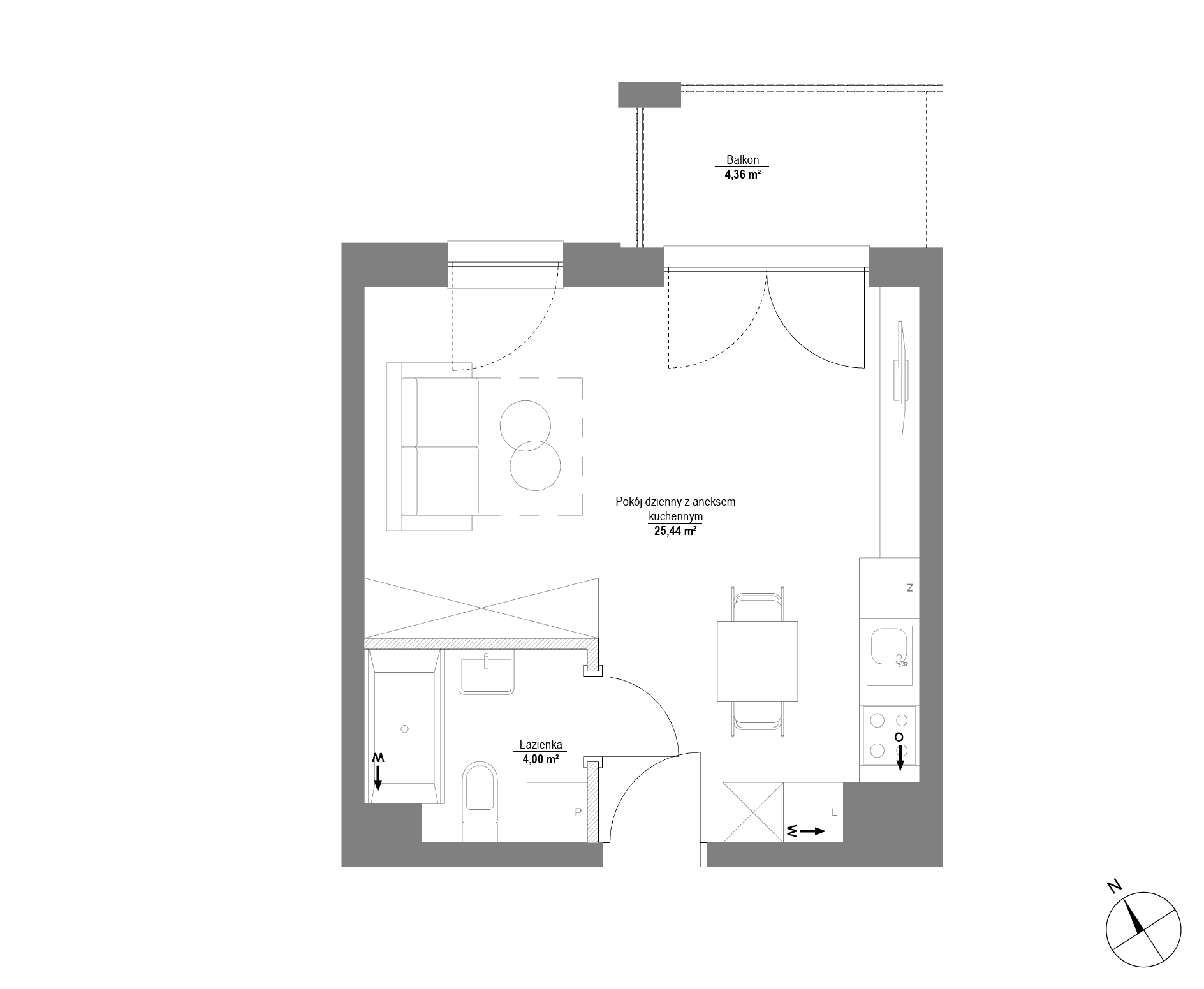 Elektrovnia Garbary – inwestycja Robyg - lokal 2.4M27