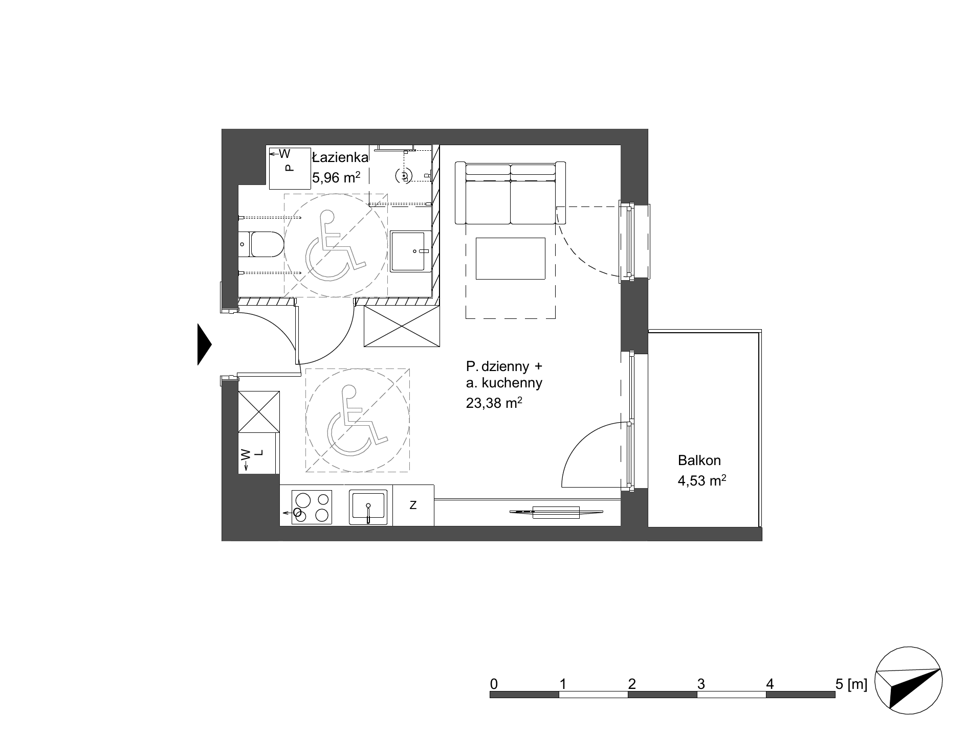 Elektrovnia Garbary – inwestycja Robyg - lokal 2.2M28