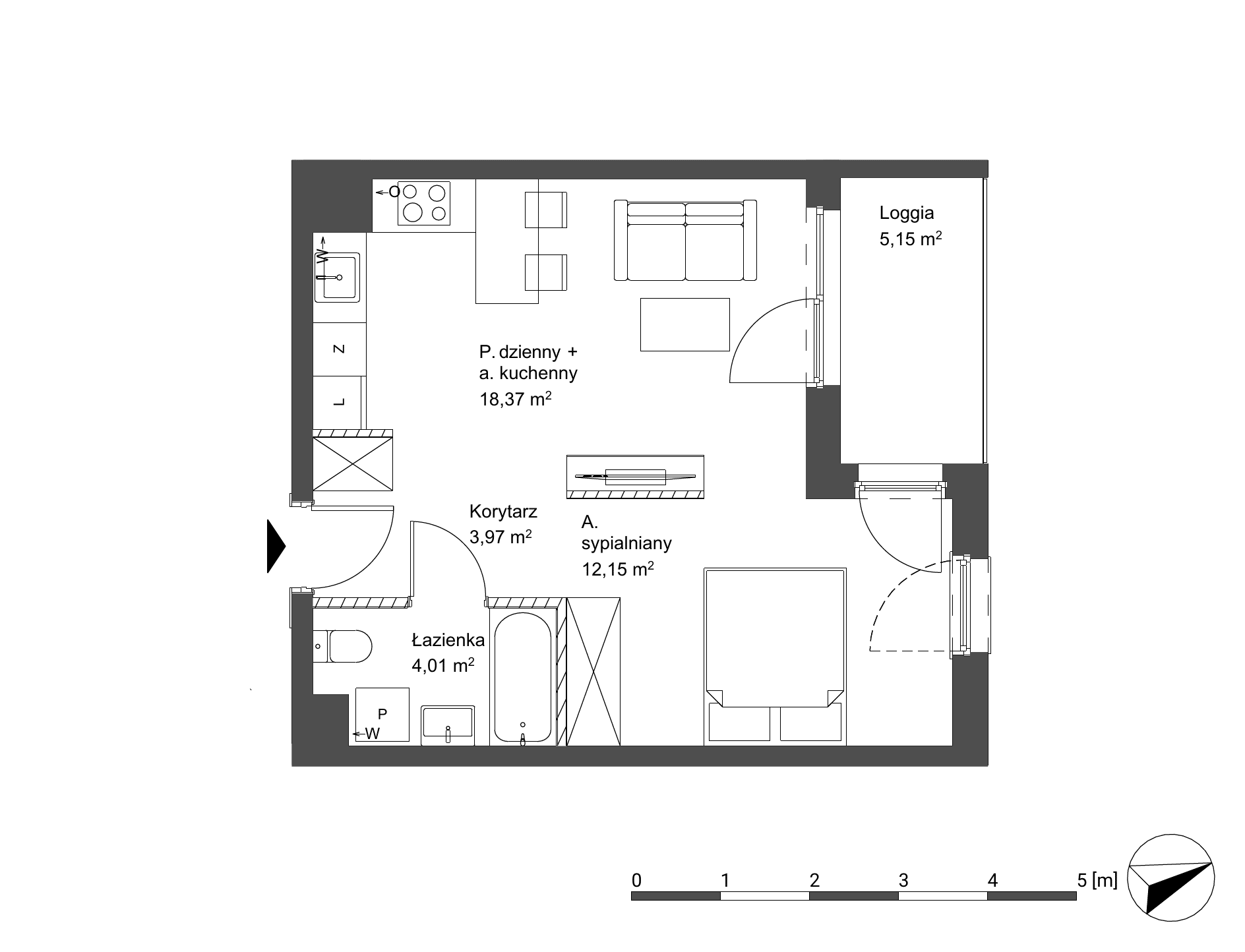Elektrovnia Garbary – inwestycja Robyg - lokal 2.2M29