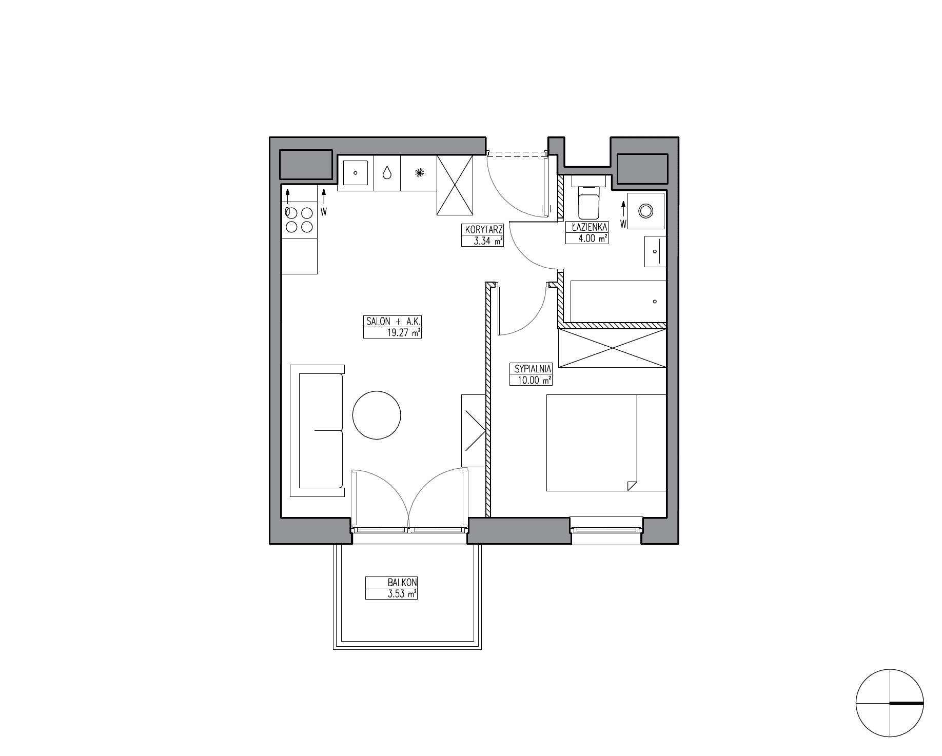 Apartamenty Krakowska - lokal KR6/A/5/2, budynek A