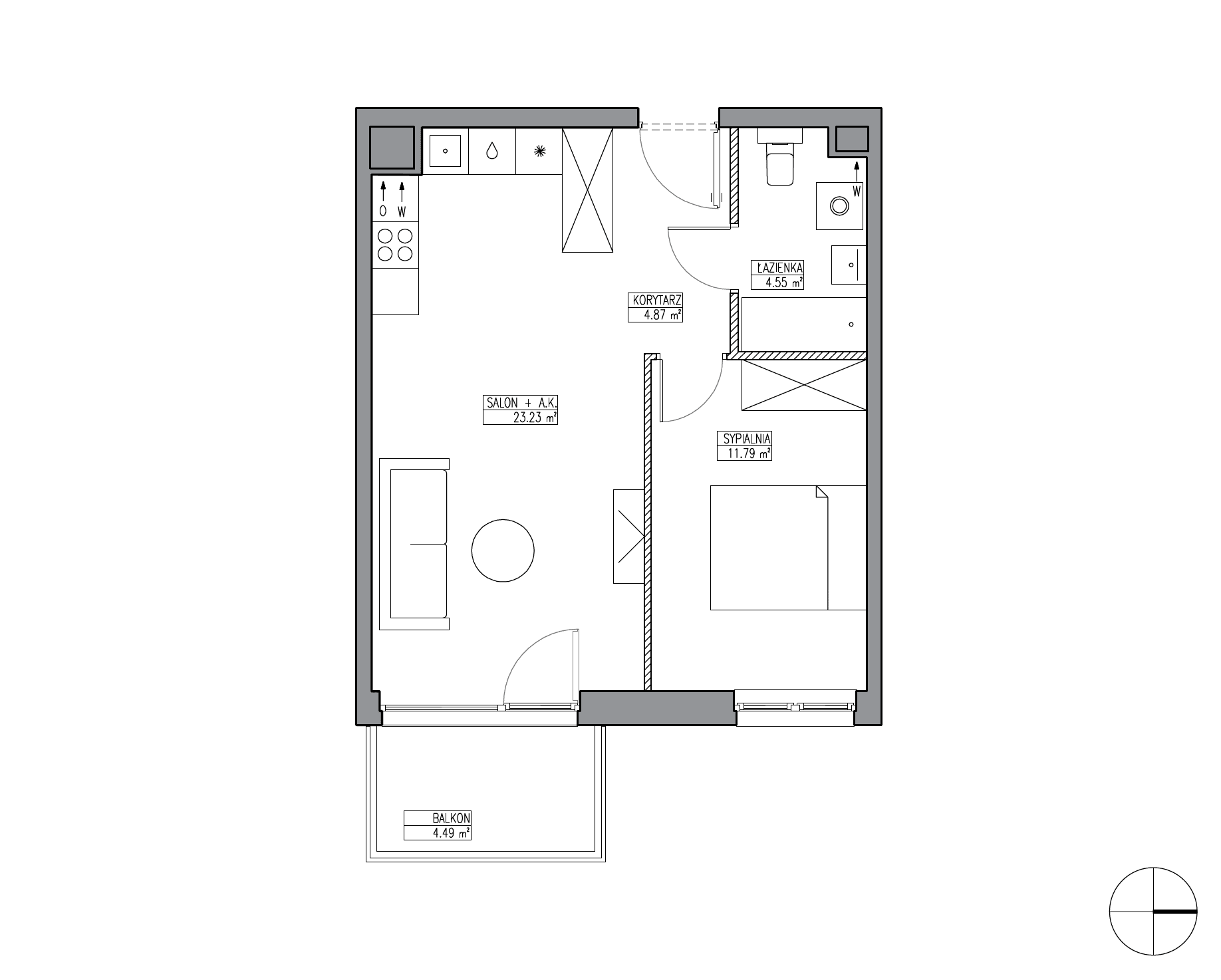 Apartamenty Krakowska - lokal KR6/C/4/5, budynek C