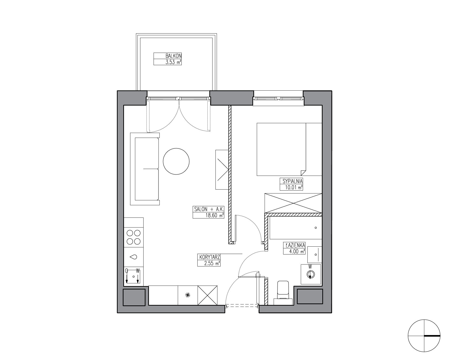 Apartamenty Krakowska - lokal KR6/C/4/9, budynek C