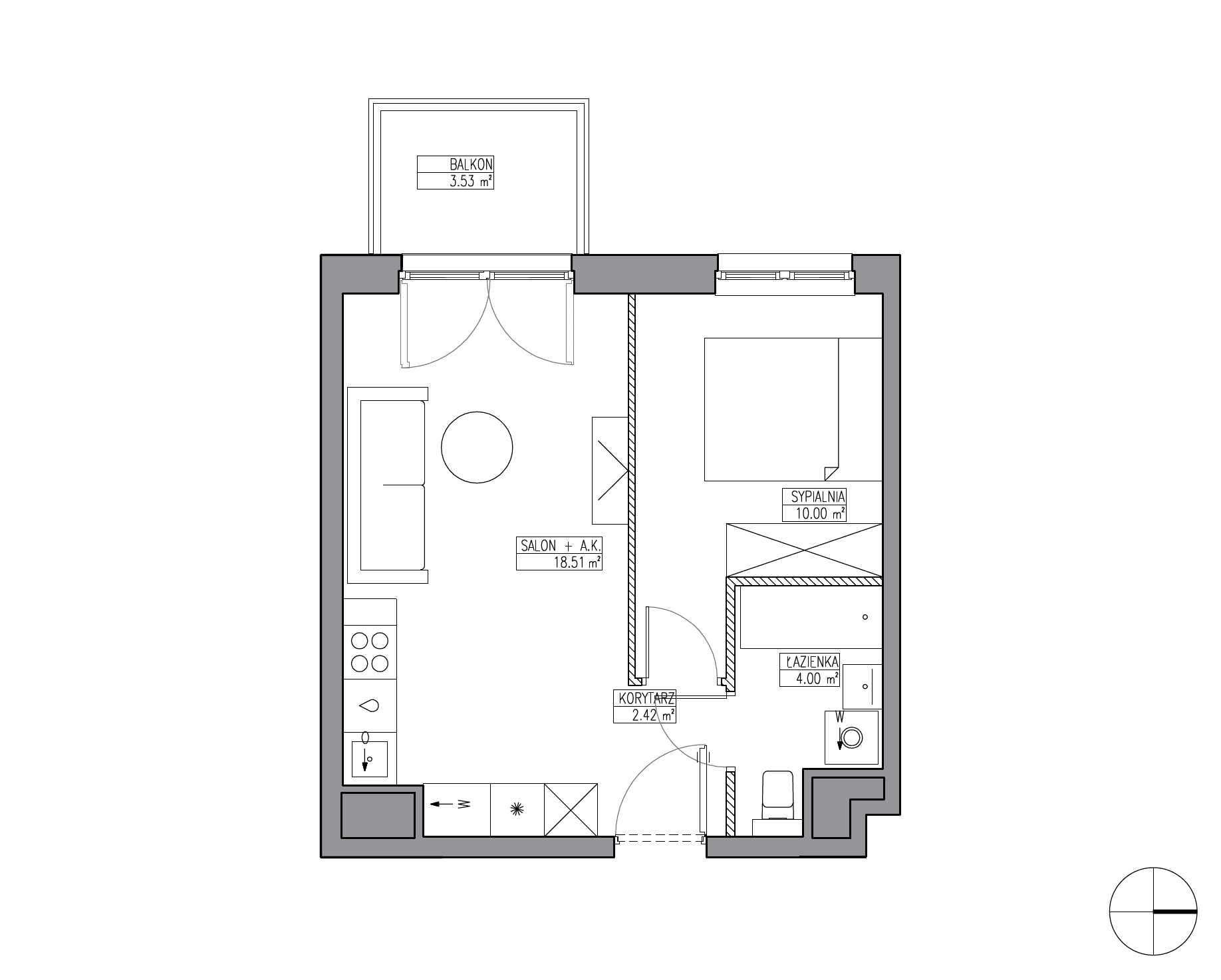 Apartamenty Krakowska - lokal KR6/C/5/1, budynek C