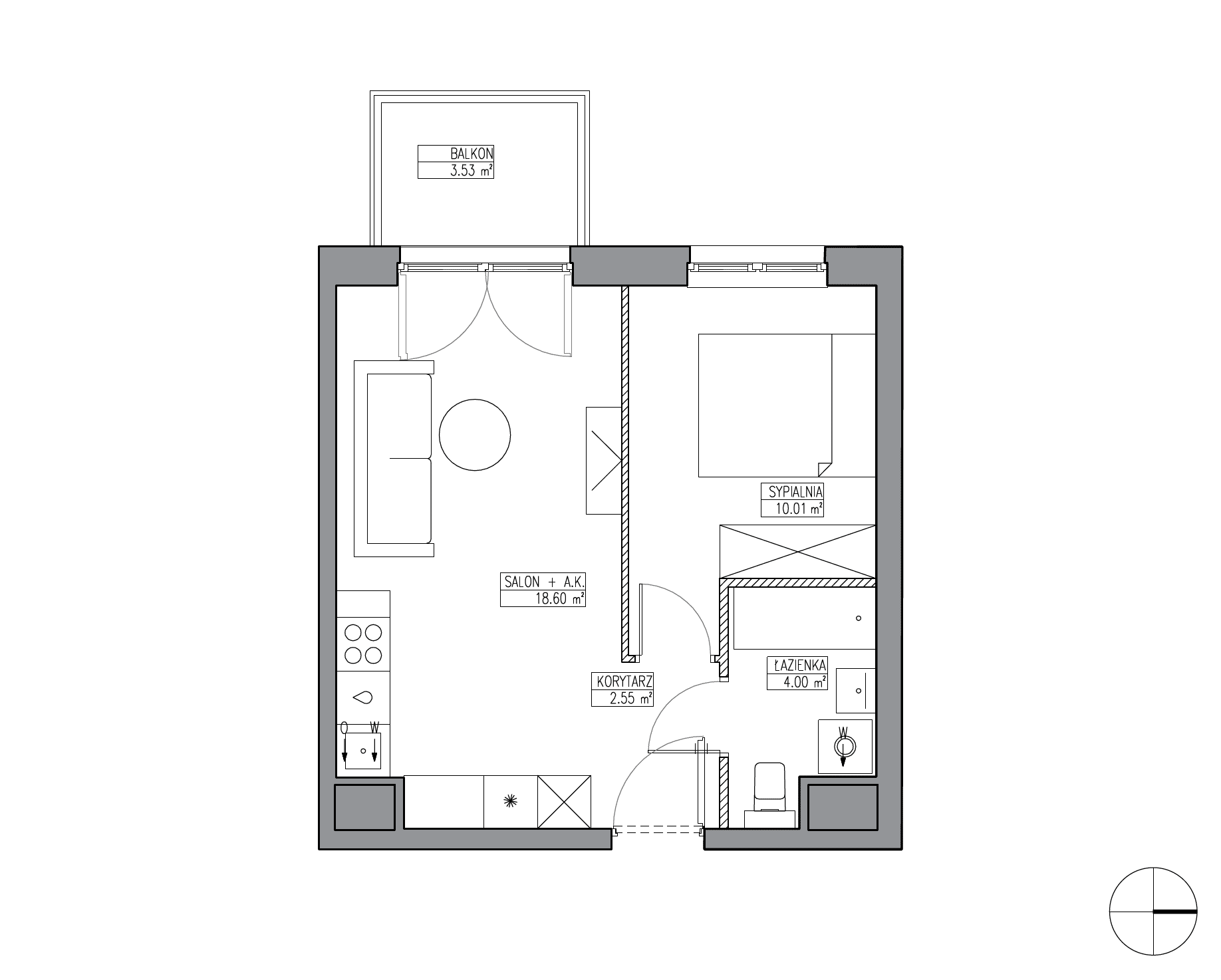 Apartamenty Krakowska - lokal KR6/C/6/9, budynek C