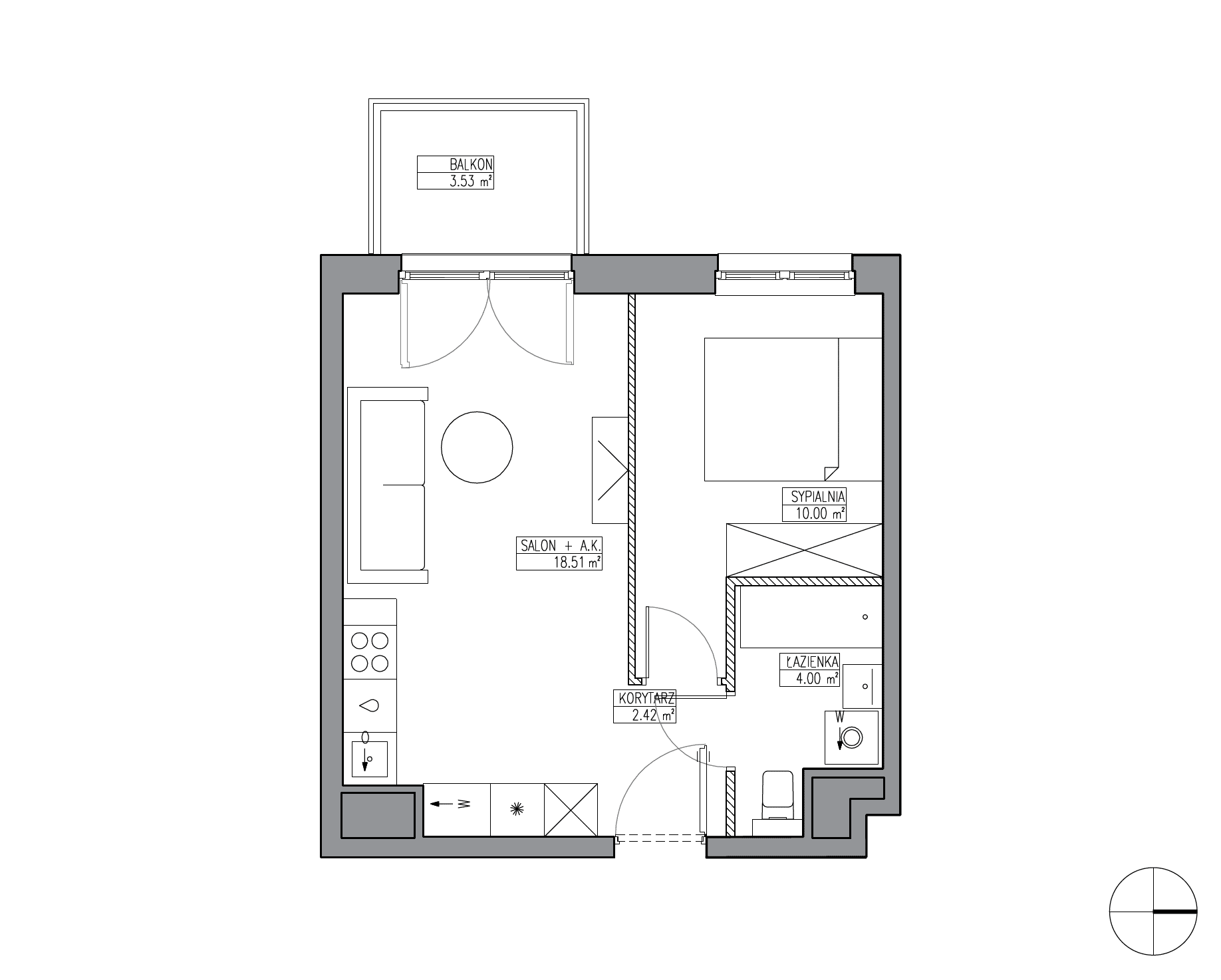 Apartamenty Krakowska - lokal KR6/C/7/1, budynek C