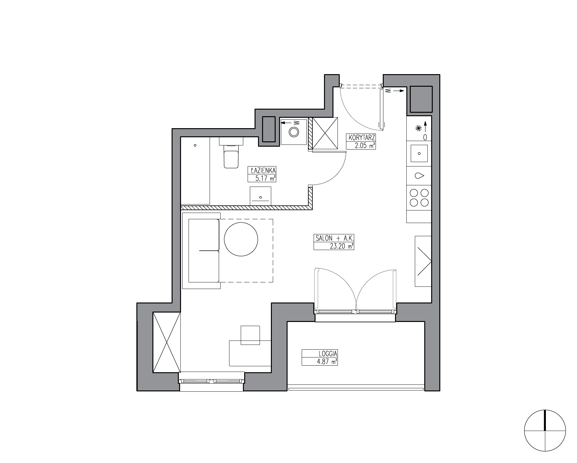 Apartamenty Krakowska - lokal KR6/B/1/4, budynek B