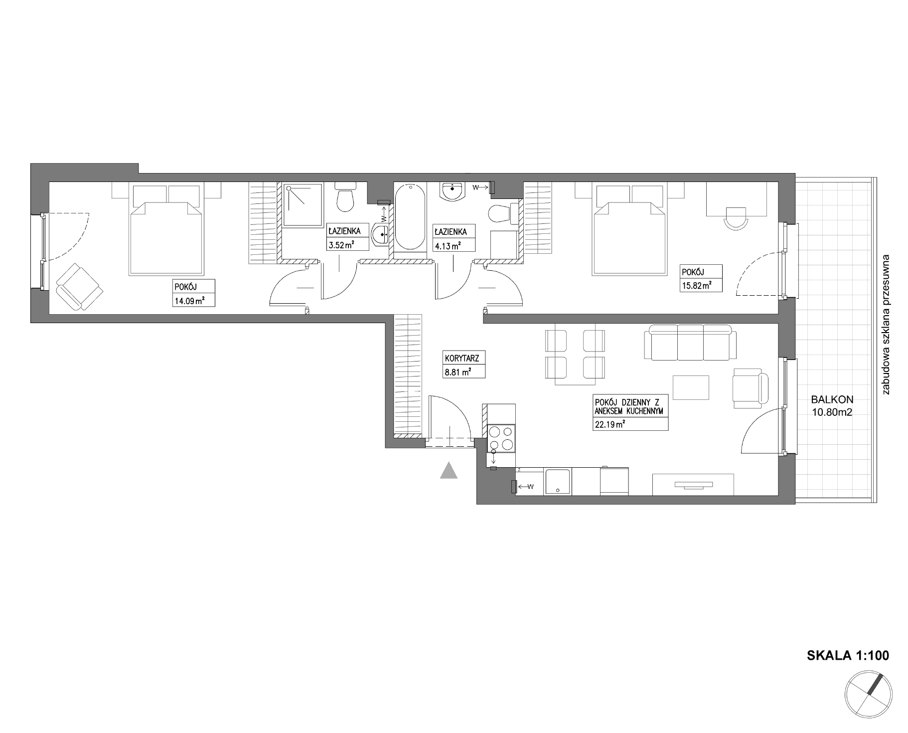 Nowa Wałowa – inwestycja Robyg - lokal I1.2M20
