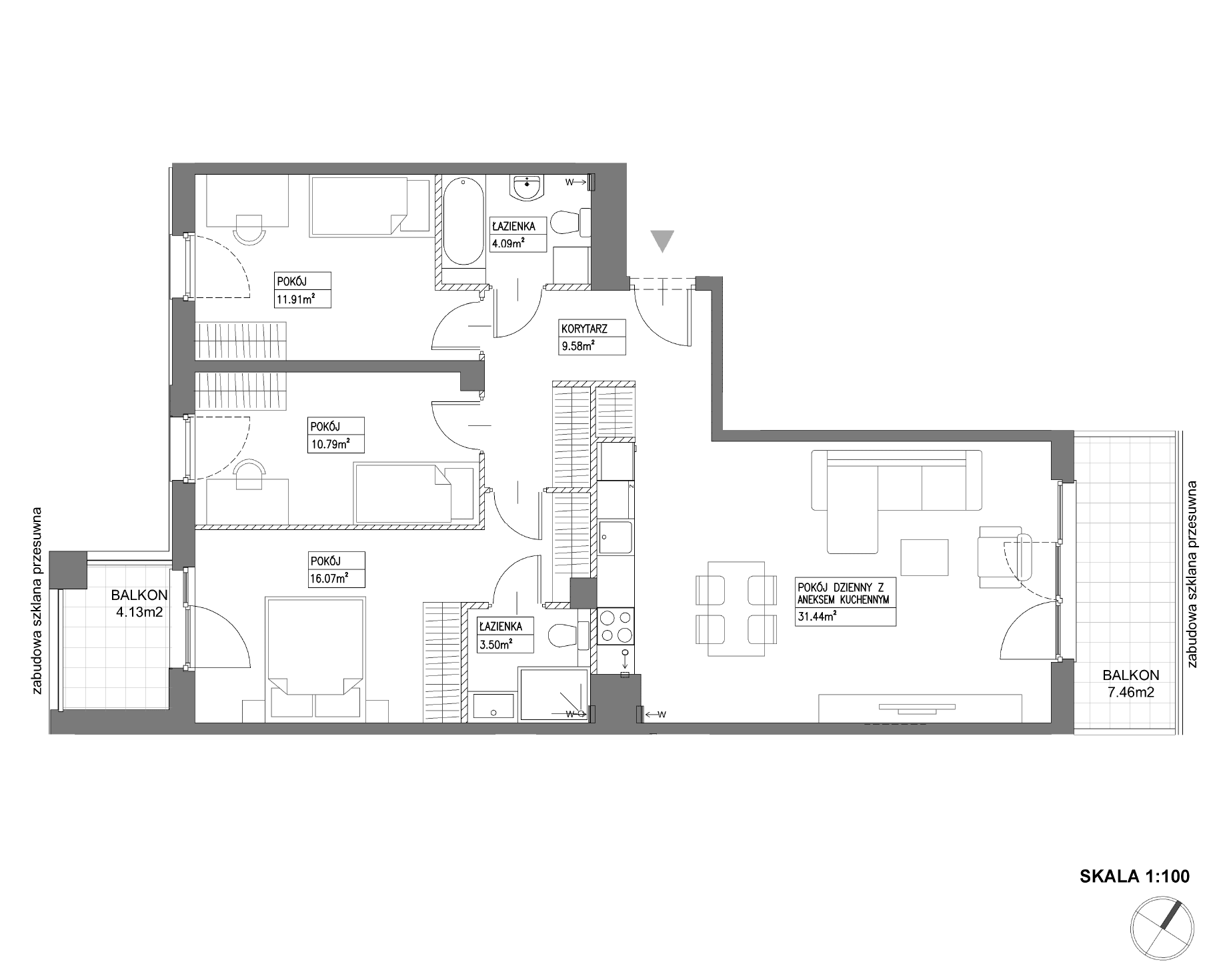 Nowa Wałowa – inwestycja Robyg - lokal I1.6M11