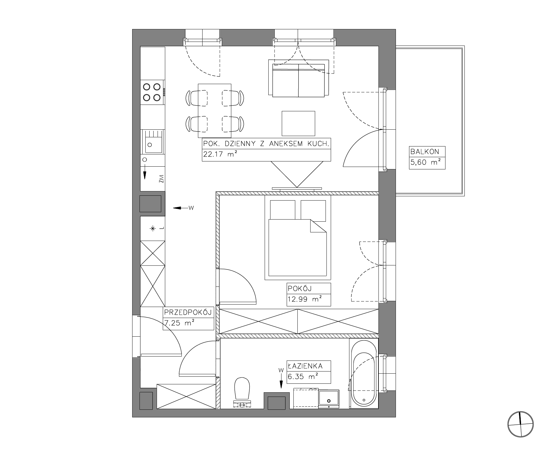 Villa Viva – inwestycja Robyg - lokal VV/A/2/1, budynek A