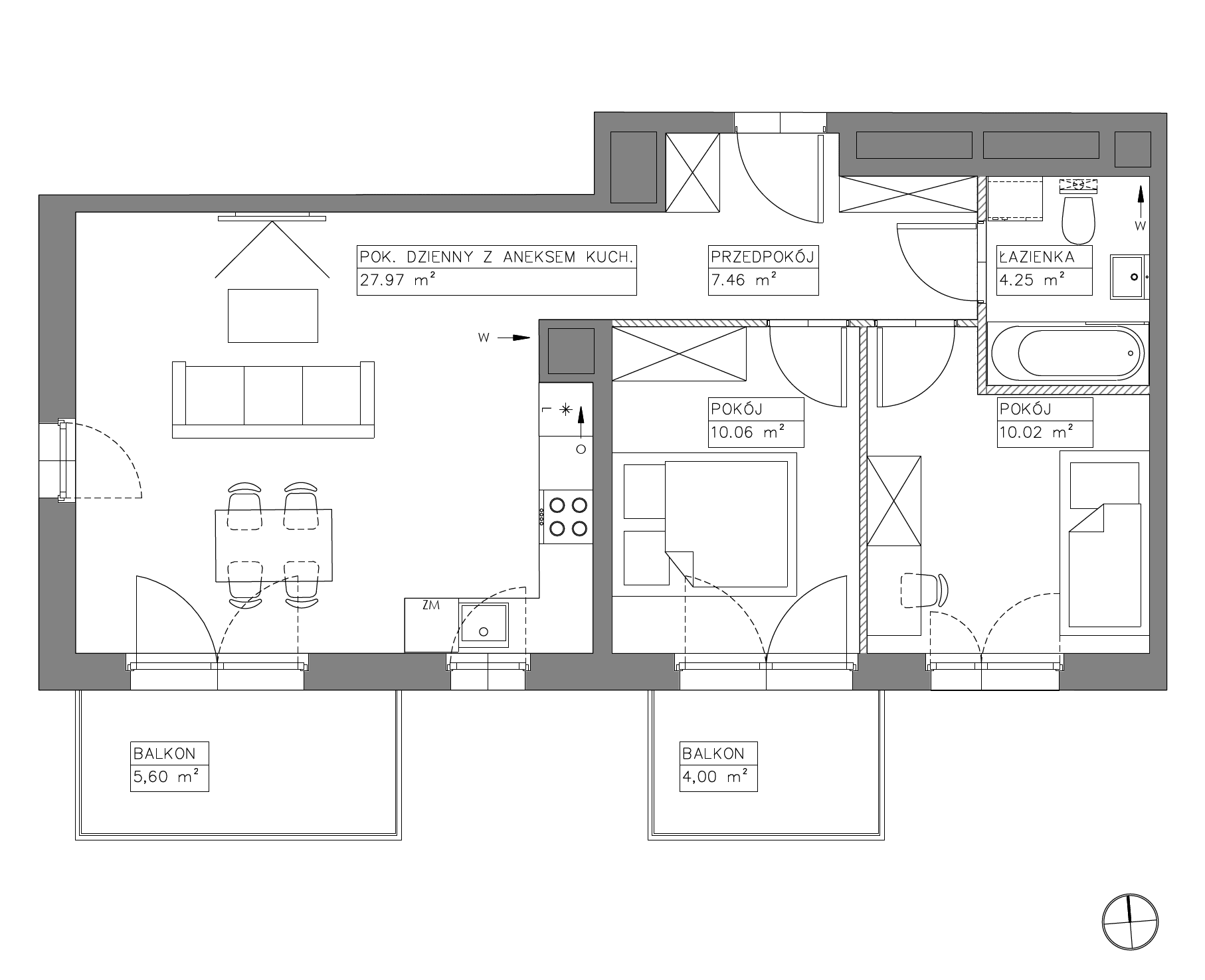 Villa Viva – inwestycja Robyg - lokal VV/C/1/3, budynek C