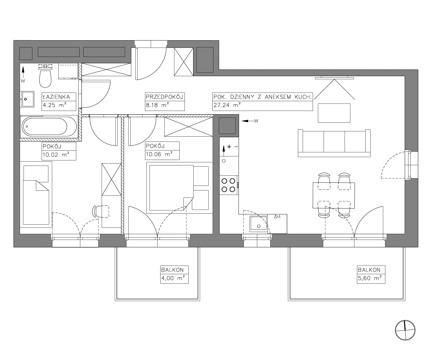 Villa Viva – inwestycja Robyg - lokal VV/B/1/2, budynek B