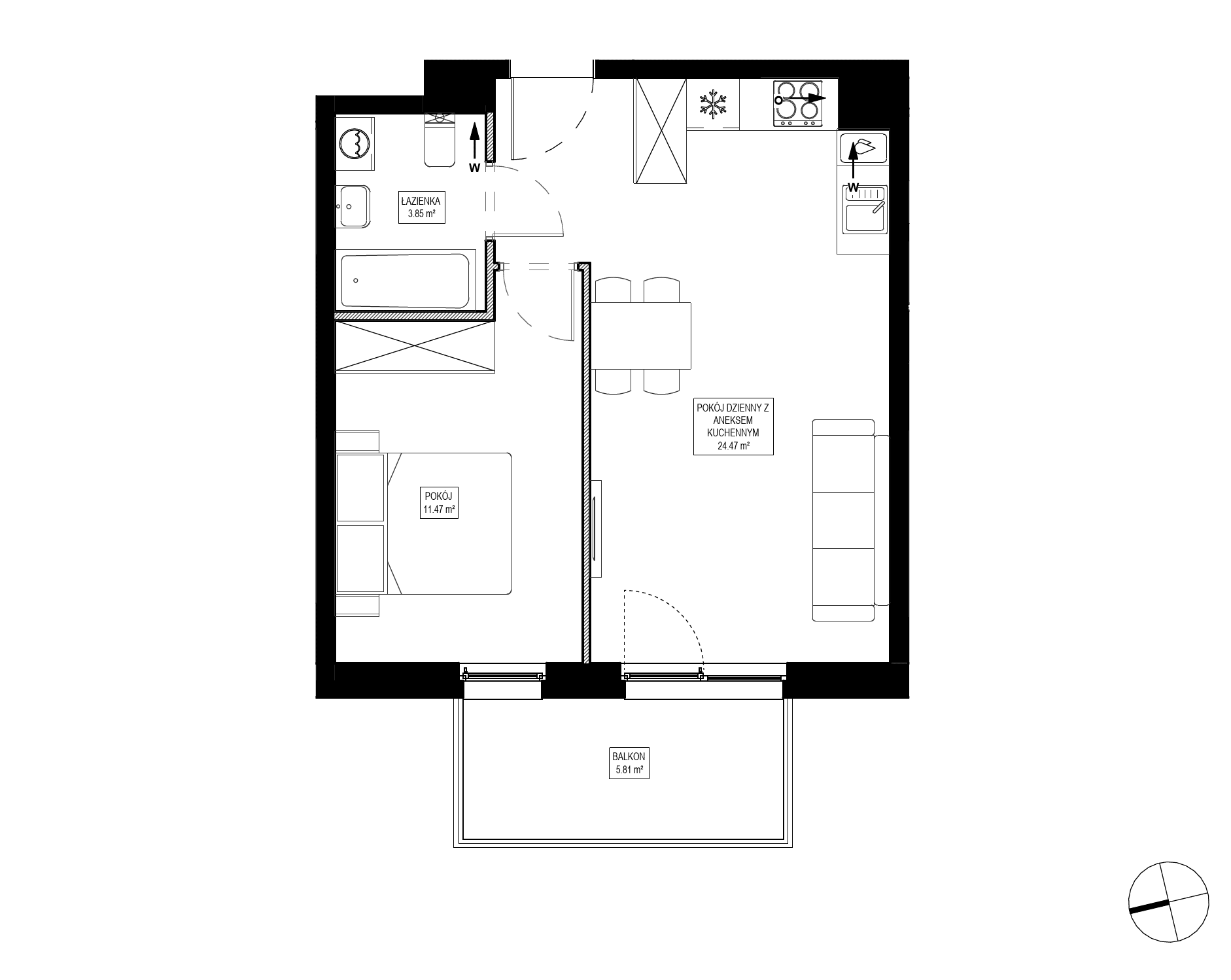 Osiedle Kameralne – inwestycja Robyg - lokal OK3/B/2/4, budynek B
