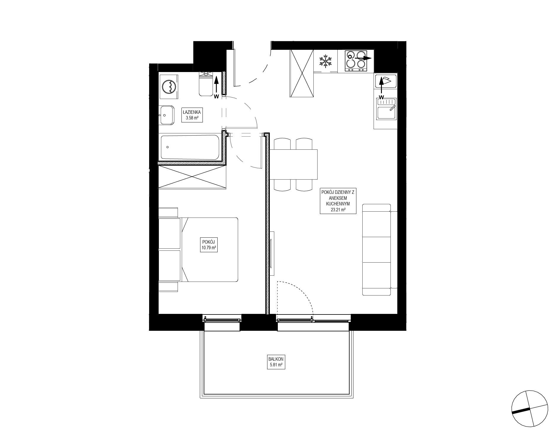 Osiedle Kameralne – inwestycja Robyg - lokal OK3/B/3/5, budynek B
