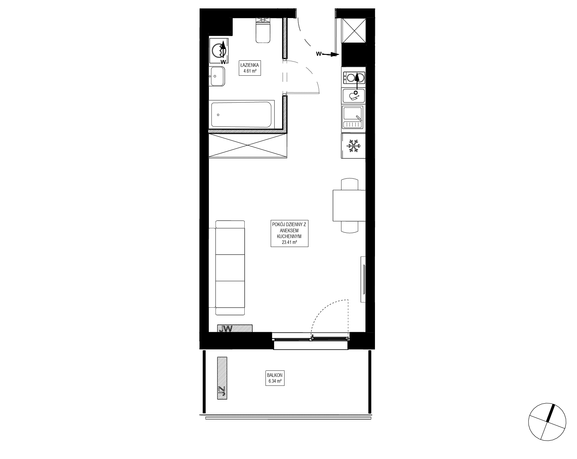 Osiedle Kameralne – inwestycja Robyg - lokal OK3/C/1/3, budynek C