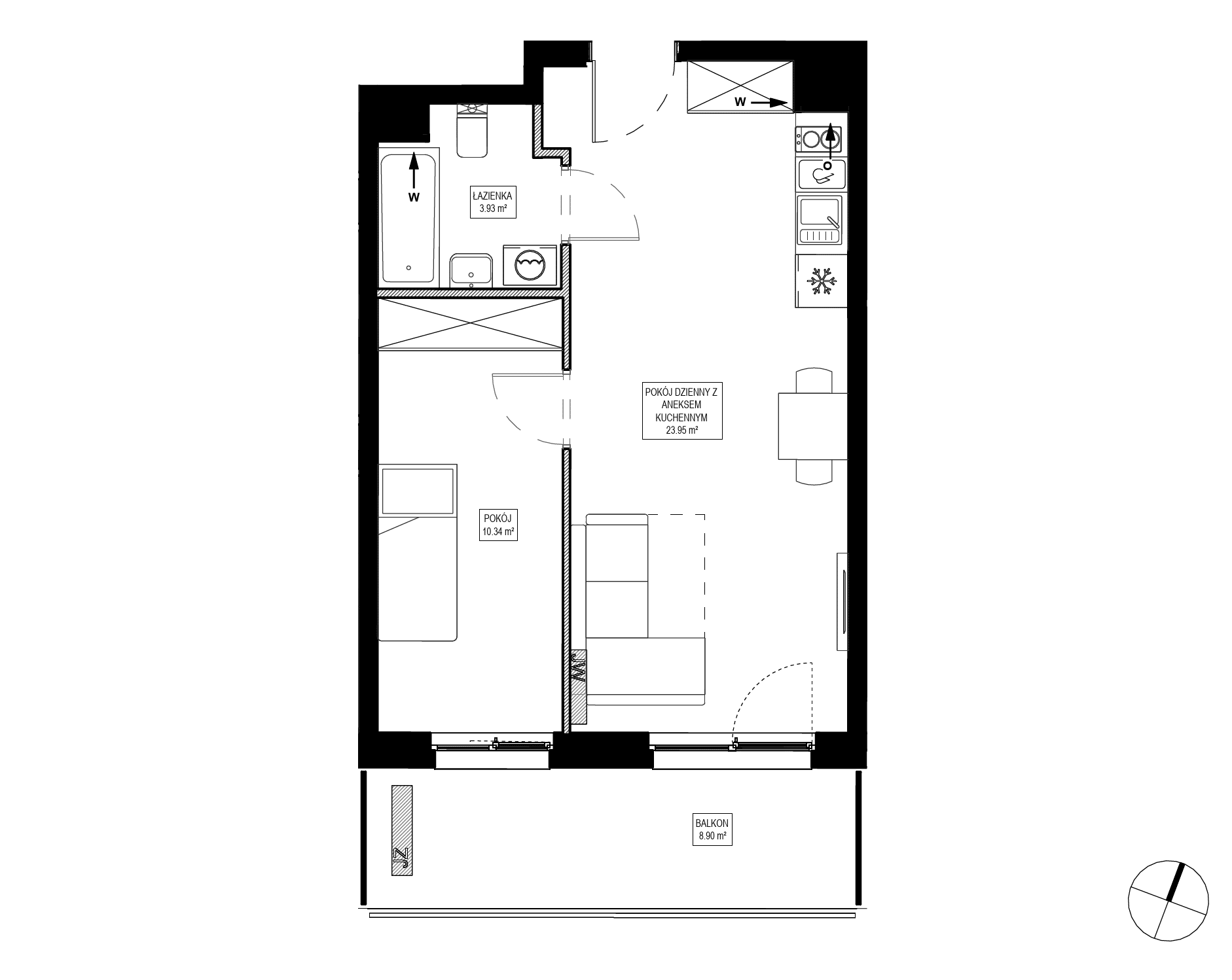 Osiedle Kameralne – inwestycja Robyg - lokal OK3/C/1/4, budynek C