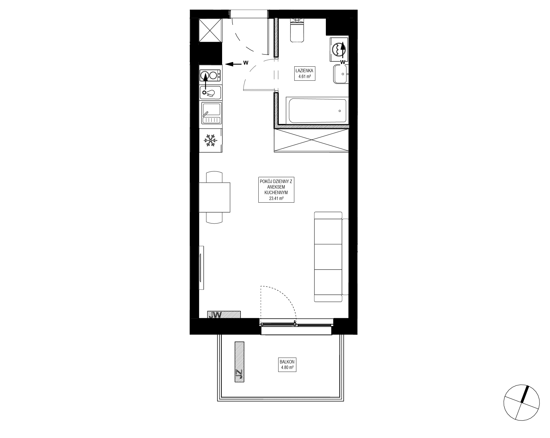 Osiedle Kameralne – inwestycja Robyg - lokal OK3/C/3/2, budynek C