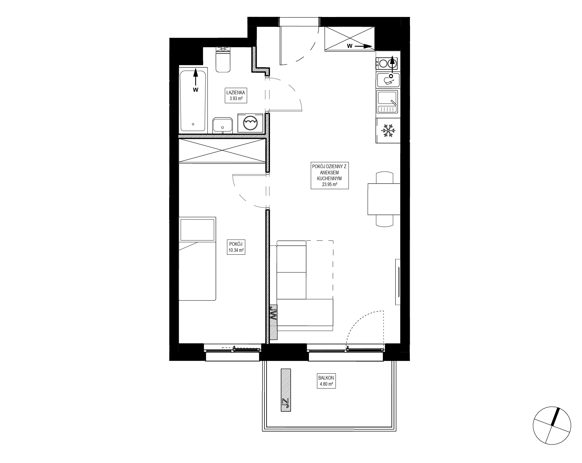 Osiedle Kameralne – inwestycja Robyg - lokal OK3/C/4/4, budynek C