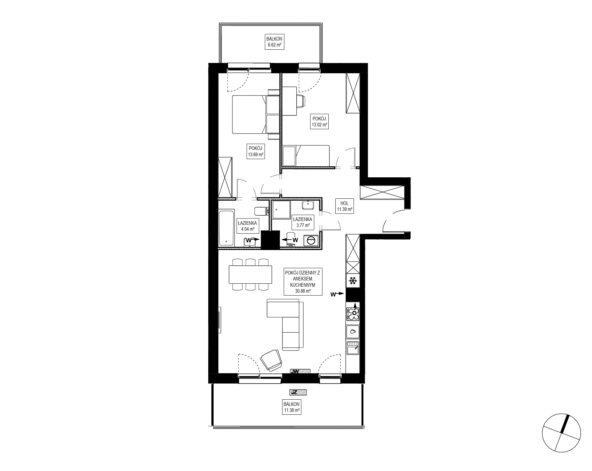 Osiedle Kameralne – inwestycja Robyg - lokal OK3/D/1/4, budynek D