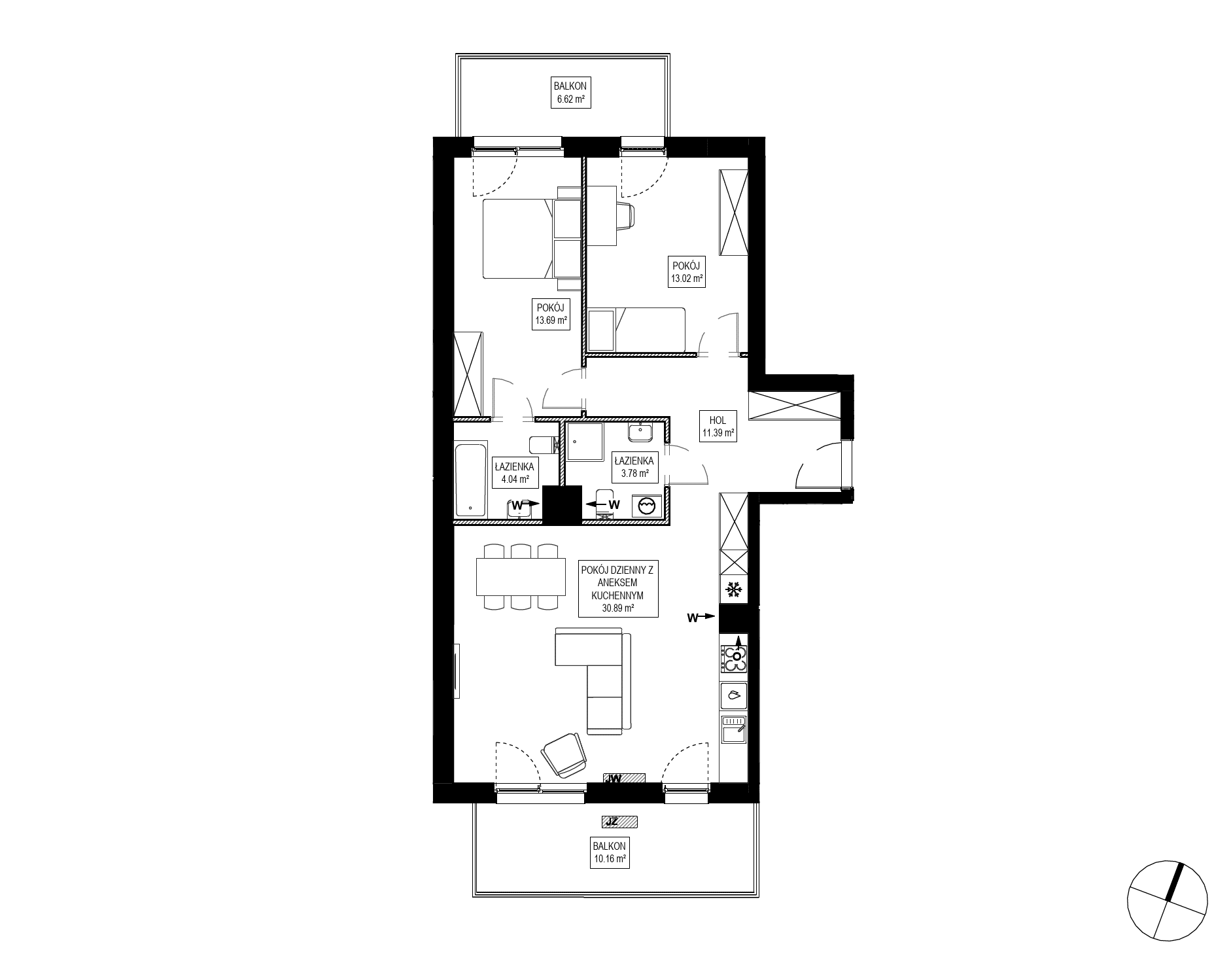 Osiedle Kameralne – inwestycja Robyg - lokal OK3/D/2/4, budynek D