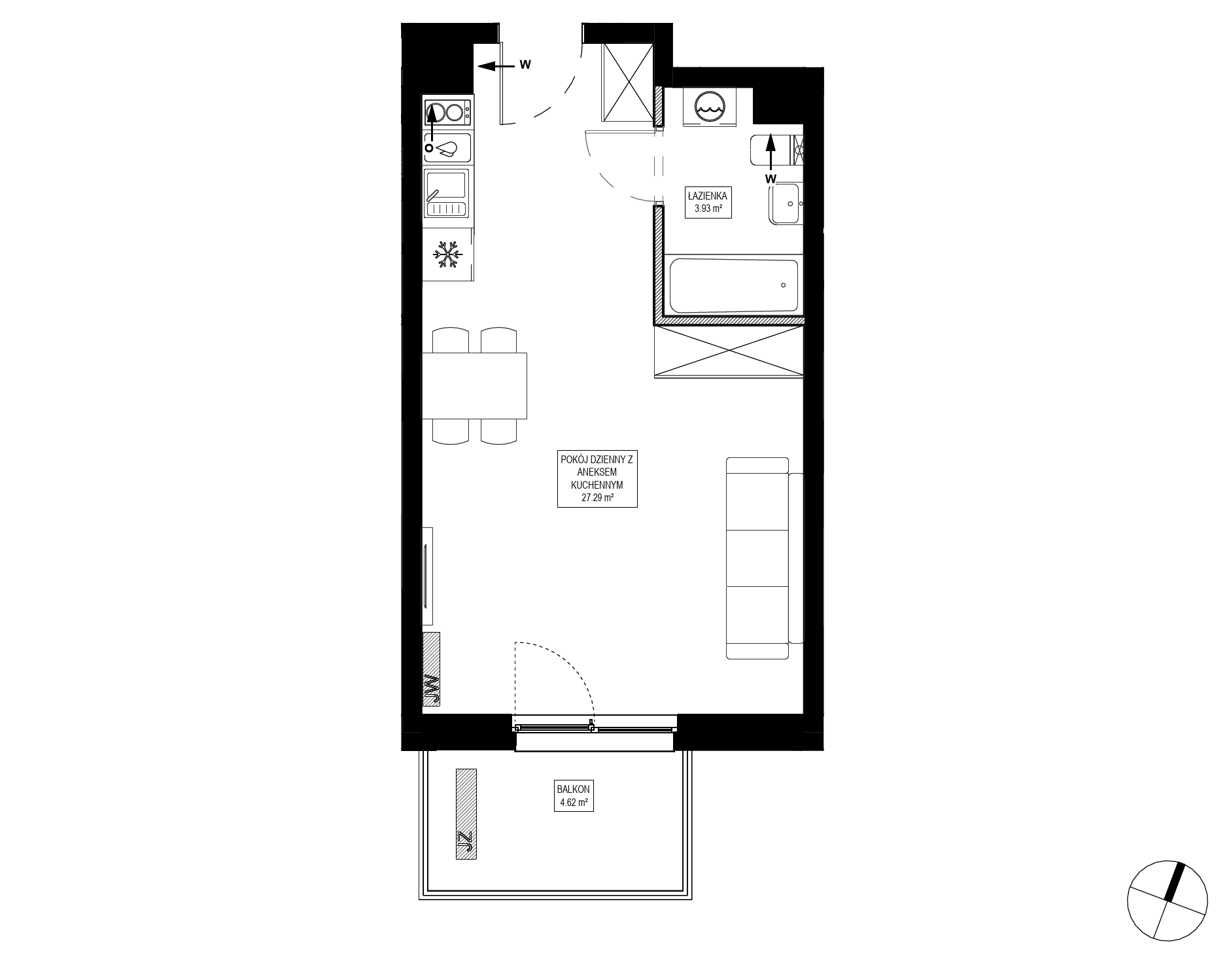 Osiedle Kameralne – inwestycja Robyg - lokal OK5/E/2/5, budynek E
