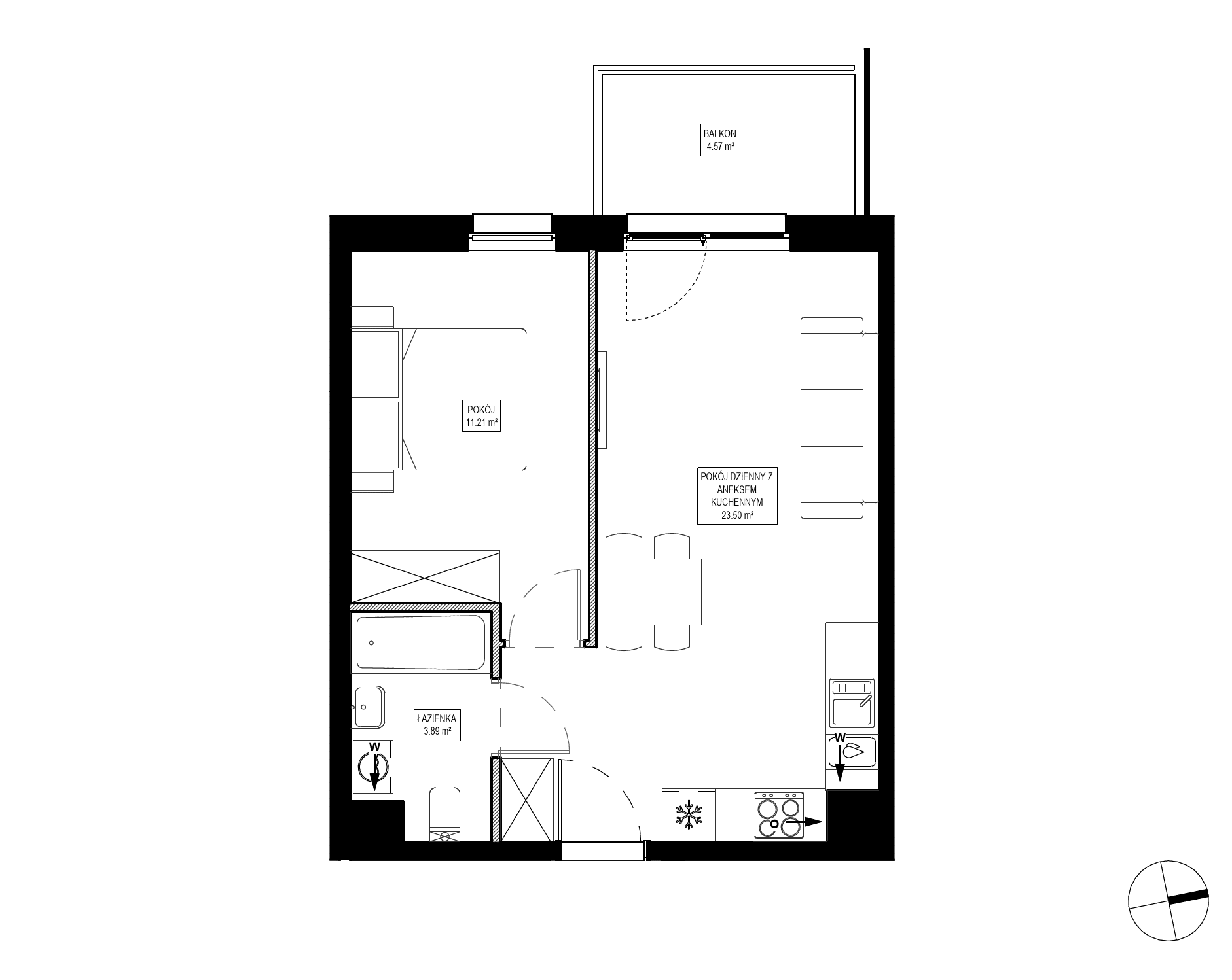 Osiedle Kameralne – inwestycja Robyg - lokal OK5/F/0/1, budynek F