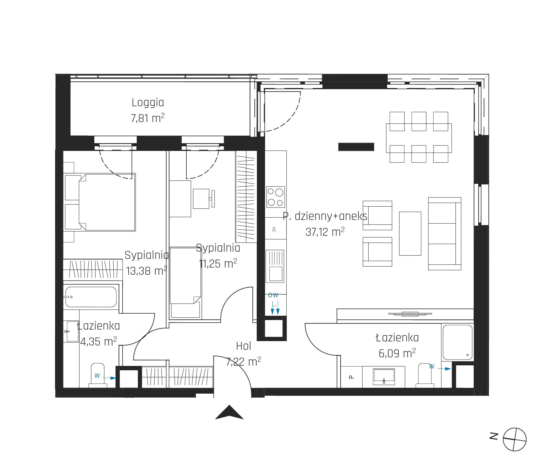 Nadmotławie Apartments - lokal I.4M32
