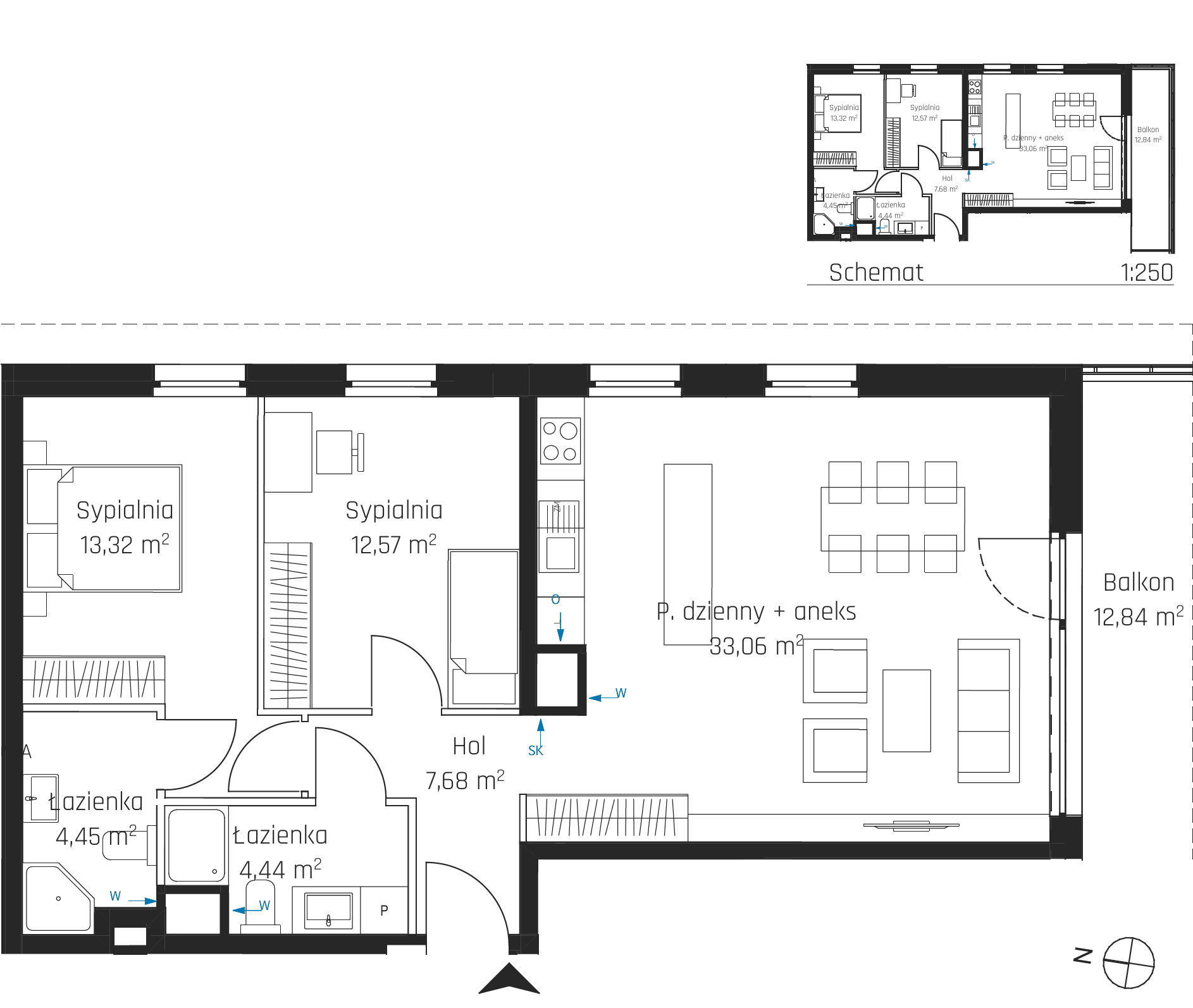 Nadmotławie Apartments - lokal I.5M01