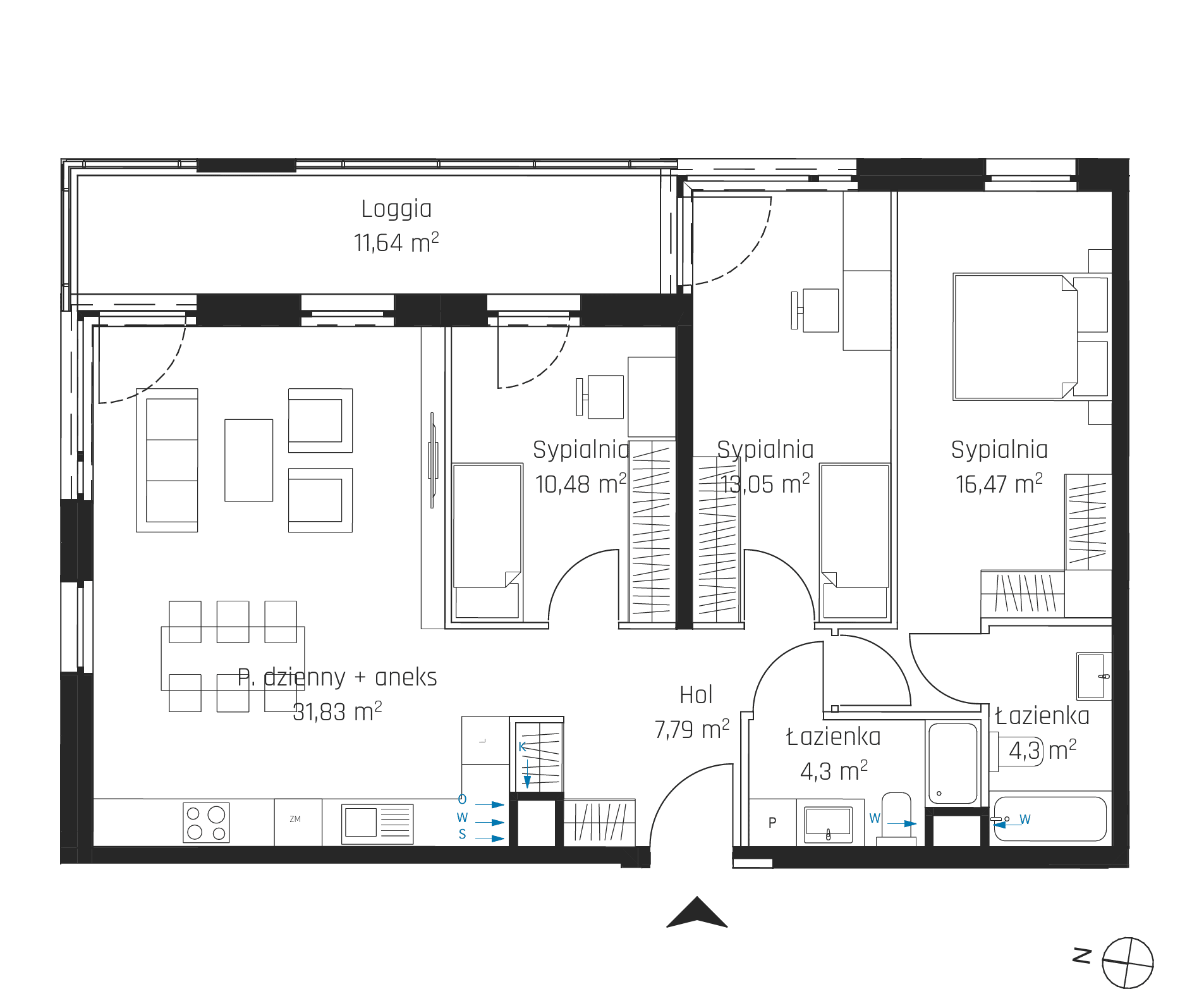 Nadmotławie Apartments - lokal I.5M26