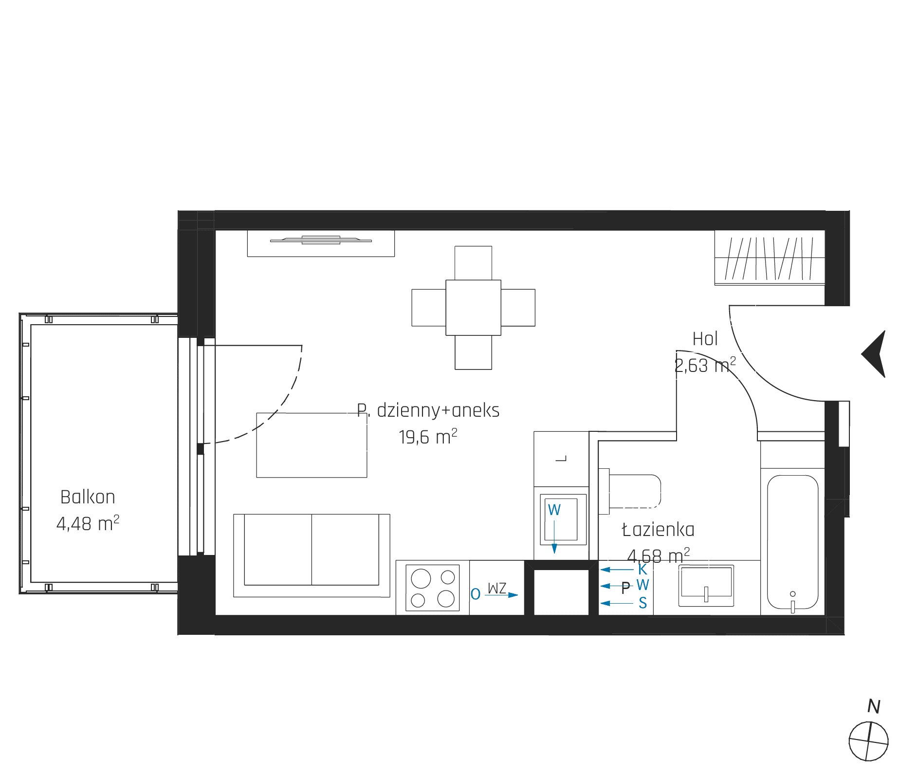 Nadmotławie Apartments - lokal I.5M29
