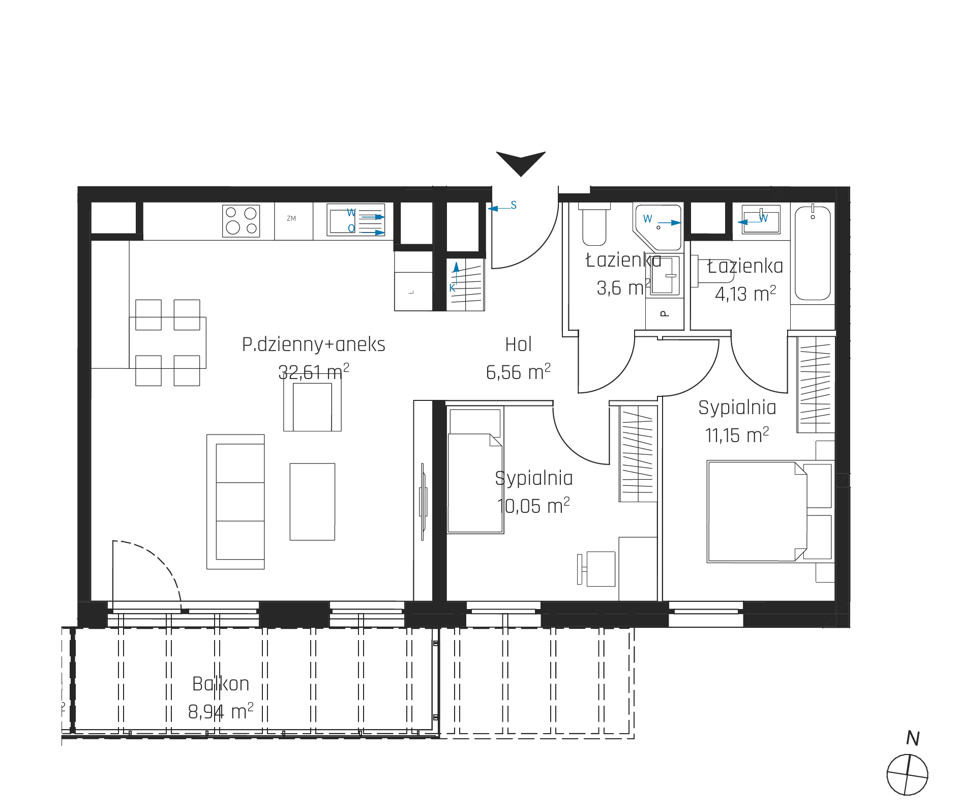 Nadmotławie Apartments - lokal I.6M16