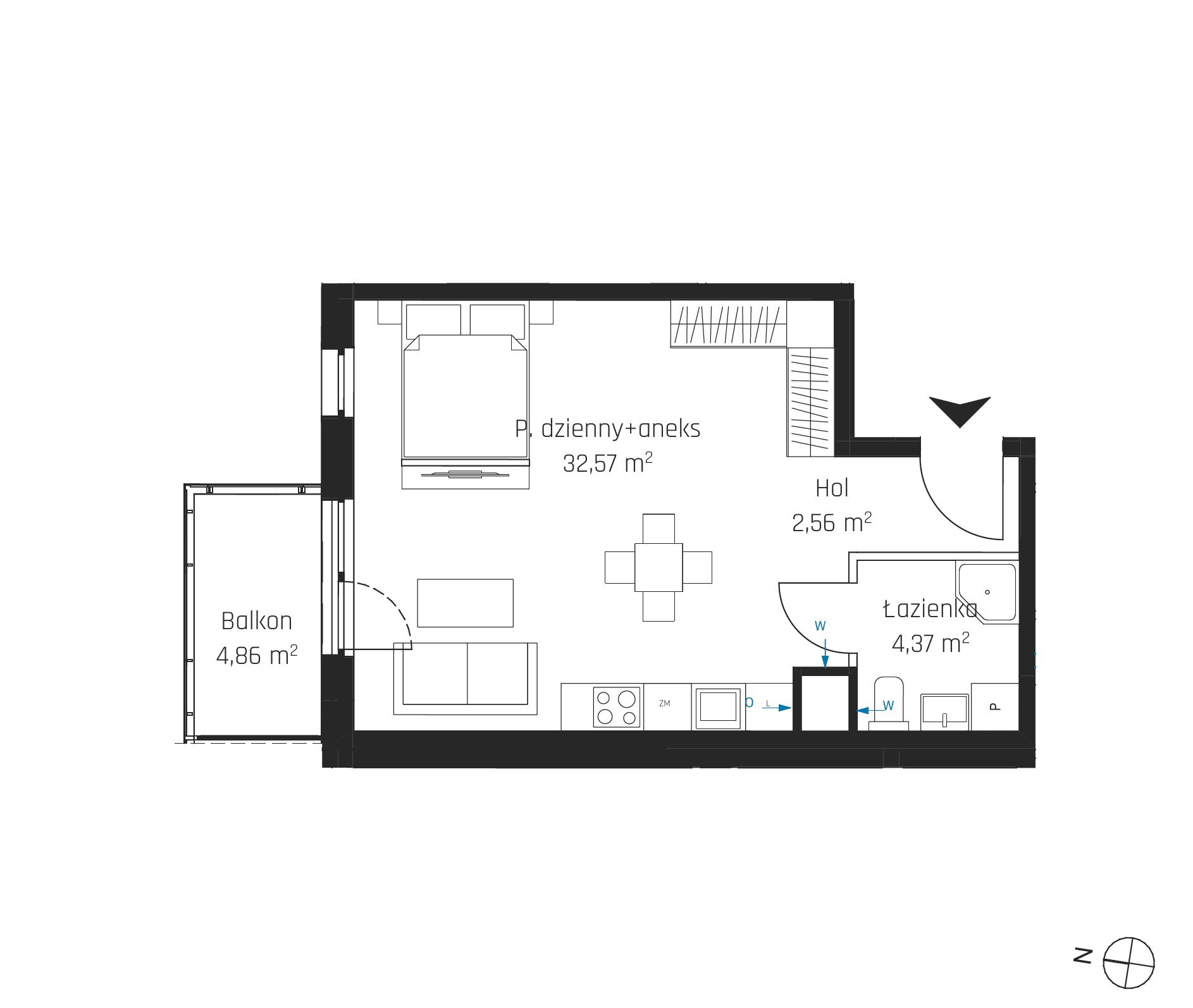 Nadmotławie Apartments - lokal I.4M20