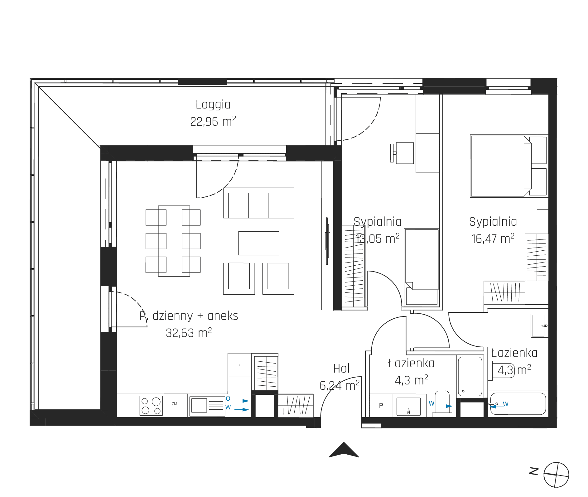 Nadmotławie Apartments - lokal I.4M25