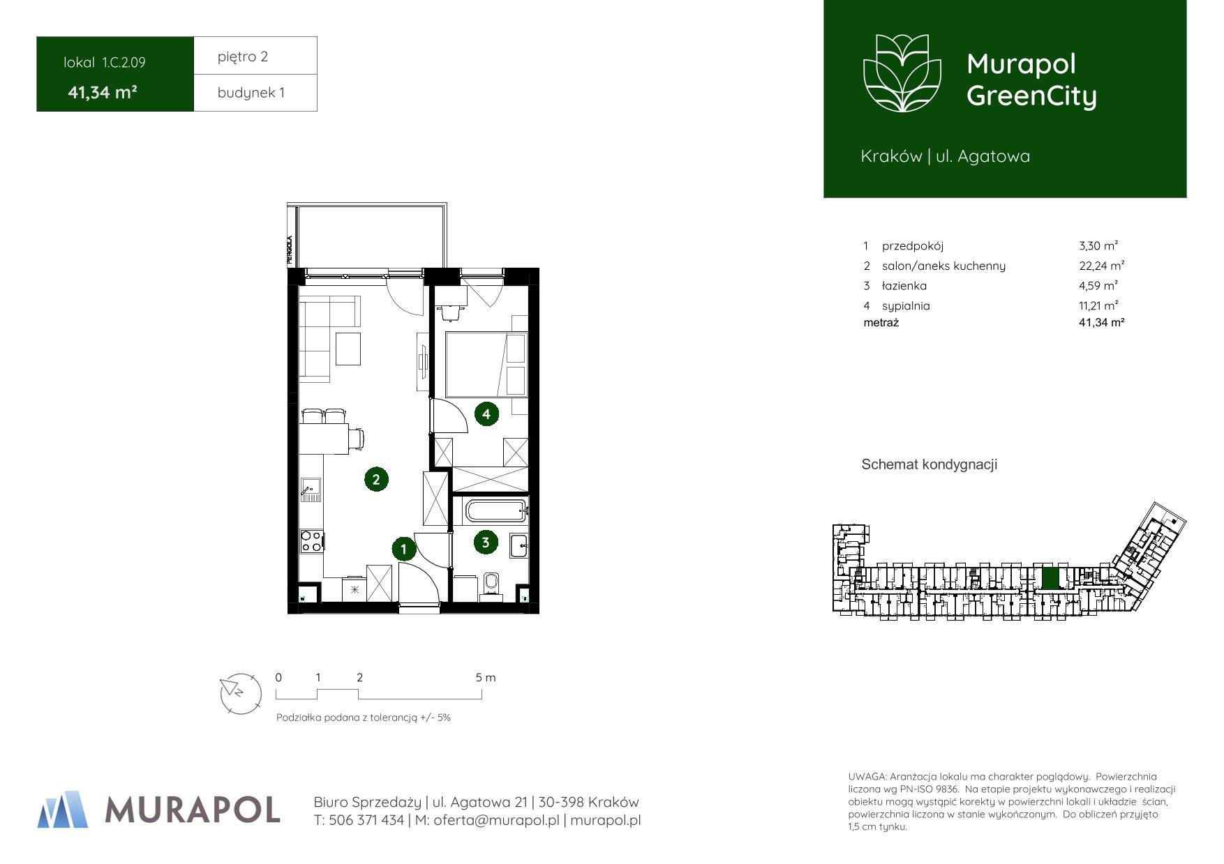 Murapol GreenCity – inwestycja Murapol - lokal 1.C.2.09, budynek C