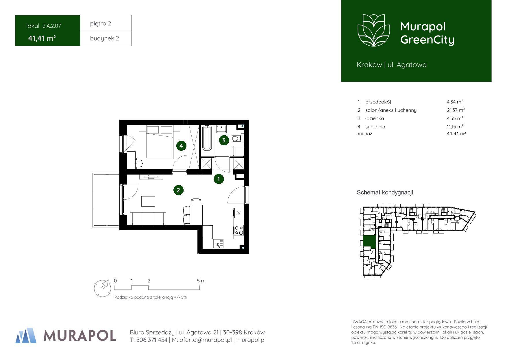 Murapol GreenCity – inwestycja Murapol - lokal 2.A.2.07, budynek A