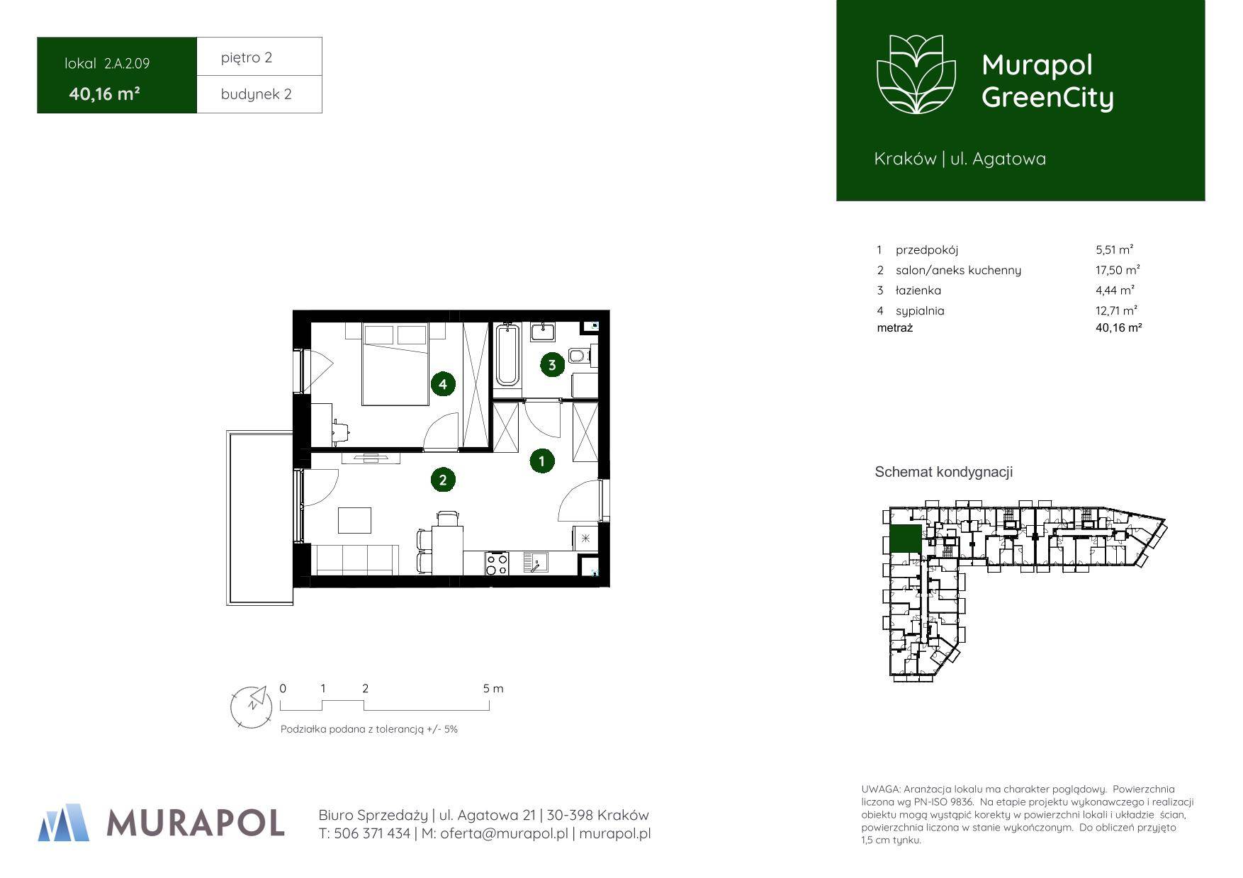 Murapol GreenCity – inwestycja Murapol - lokal 2.A.2.09, budynek A