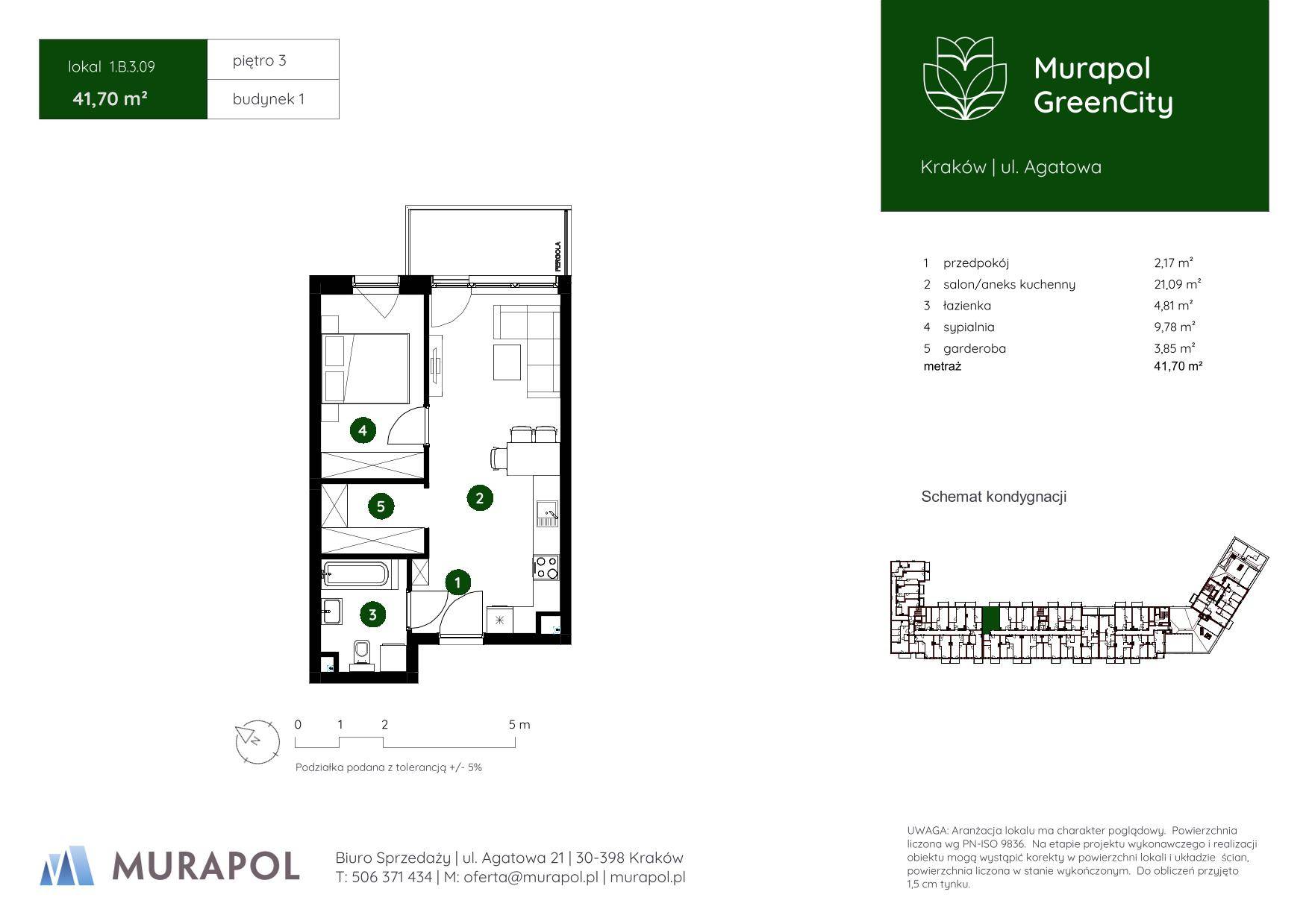 Murapol GreenCity – inwestycja Murapol - lokal 1.B.3.09, budynek B