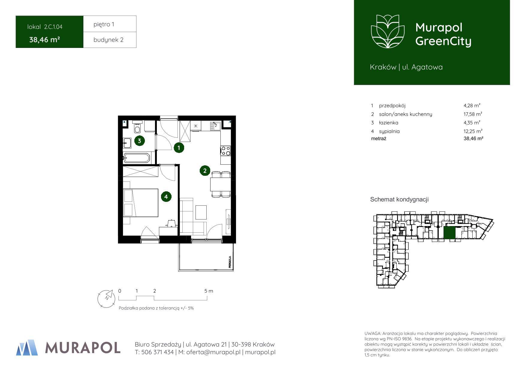 Murapol GreenCity – inwestycja Murapol - lokal 2.C.1.04, budynek C