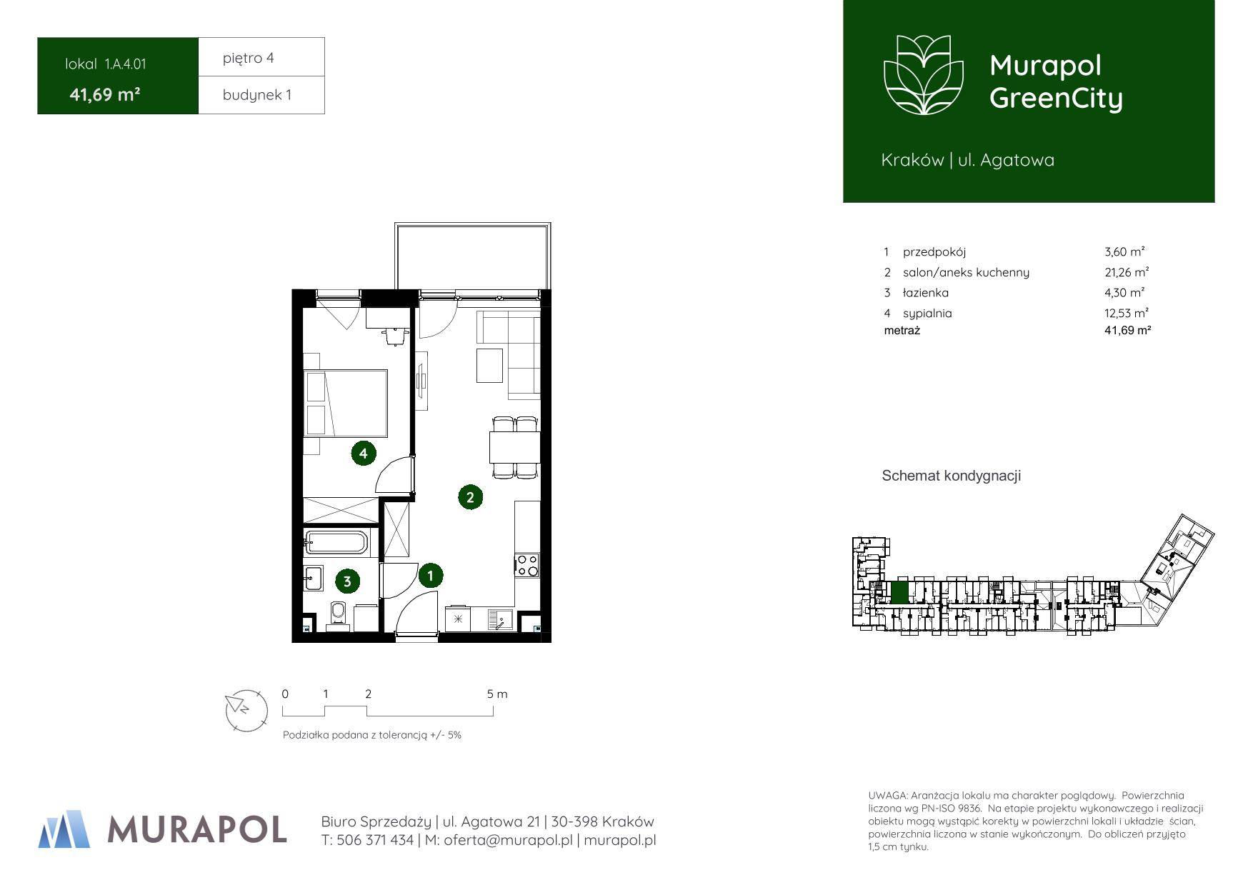Murapol GreenCity – inwestycja Murapol - lokal 1.A.4.01, budynek A