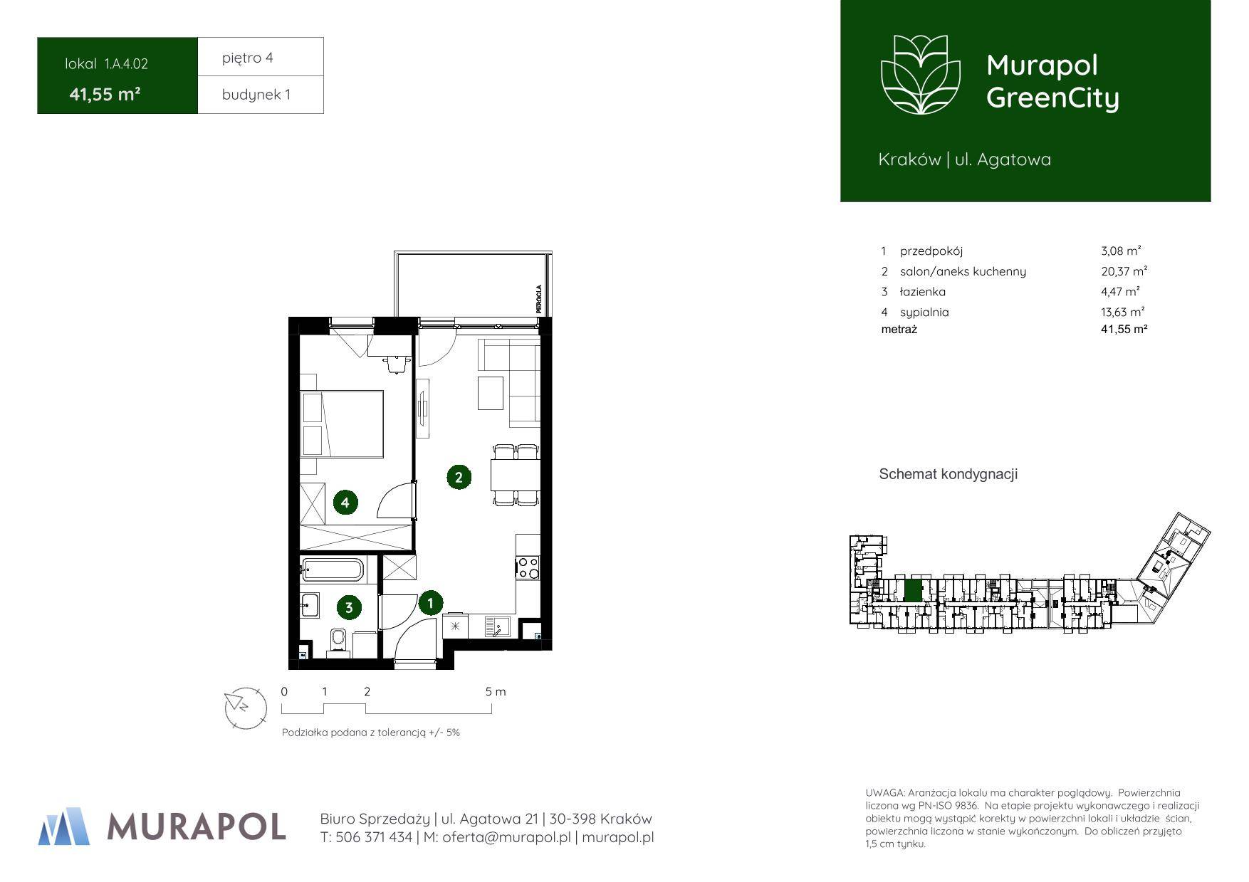 Murapol GreenCity – inwestycja Murapol - lokal 1.A.4.02, budynek A