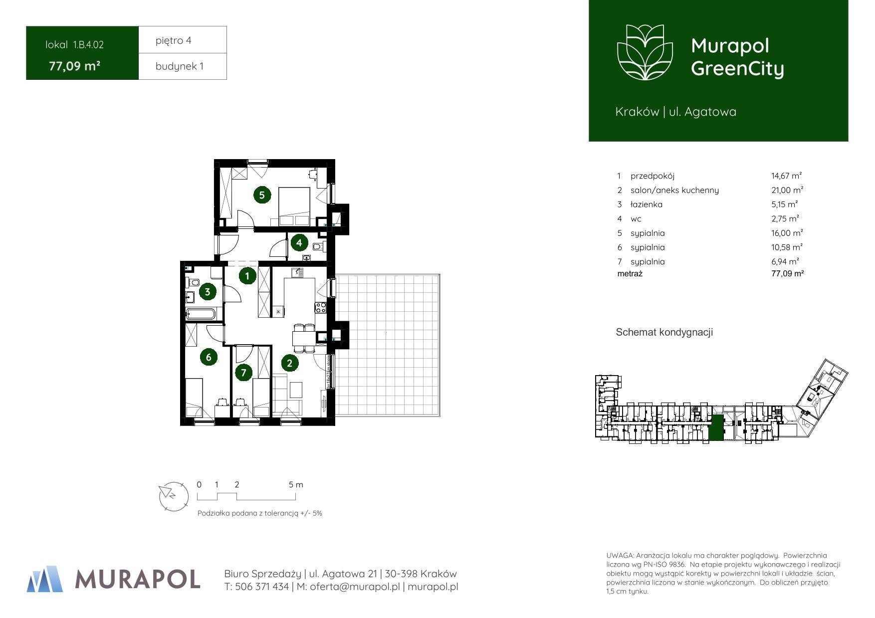 Murapol GreenCity – inwestycja Murapol - lokal 1.B.4.02, budynek B